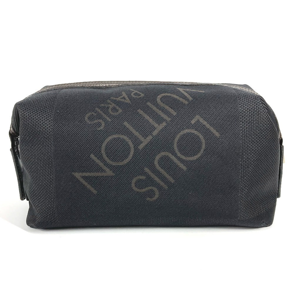 LOUIS VUITTON business bag M93091 Damier Jean Canvas black Damier Jean Truth Albatross