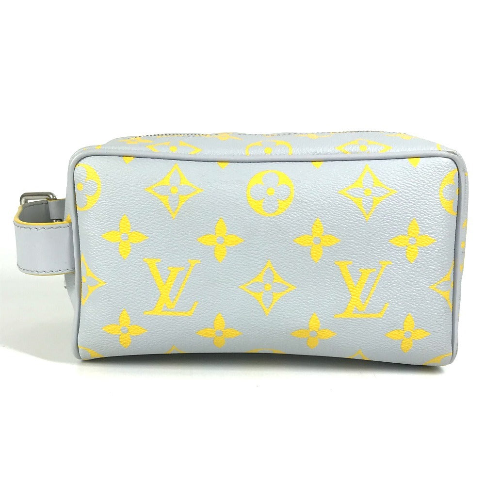 LOUIS VUITTON business bag M24536 , Monogram Glow Canvas gray Monogram Glow Rocker Dopp Kit