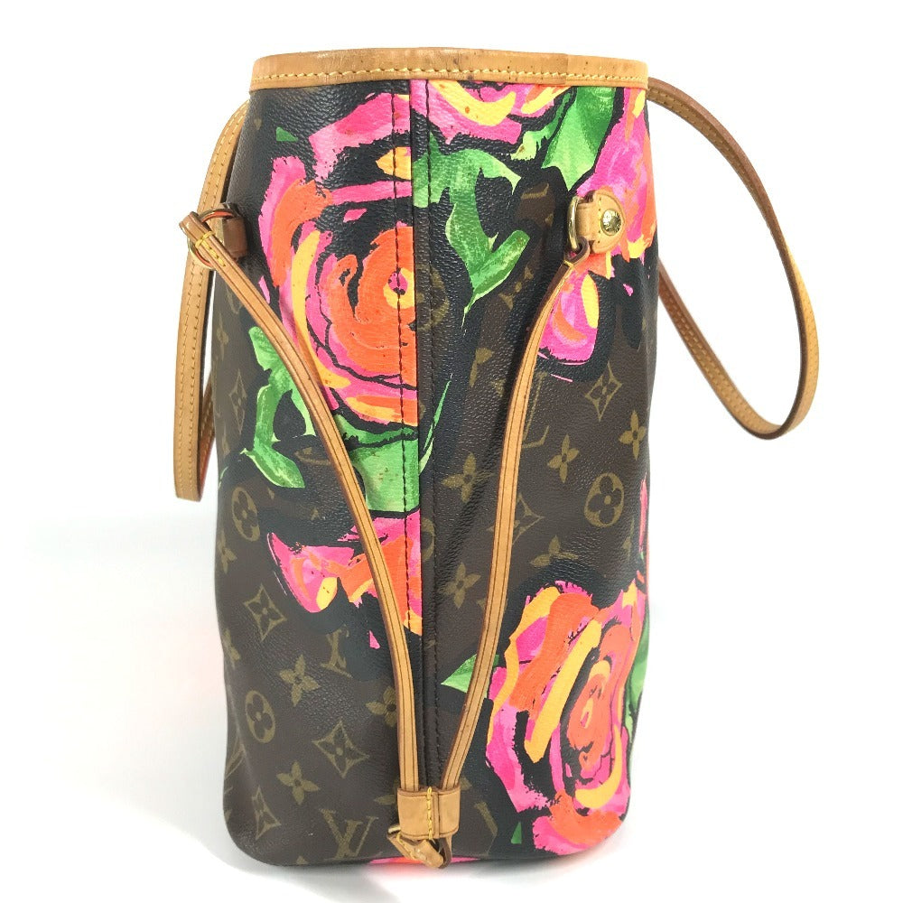 LOUIS VUITTON Tote Bag M48613 Monogram canvas Brown Monogram Rose Neverfull MM
