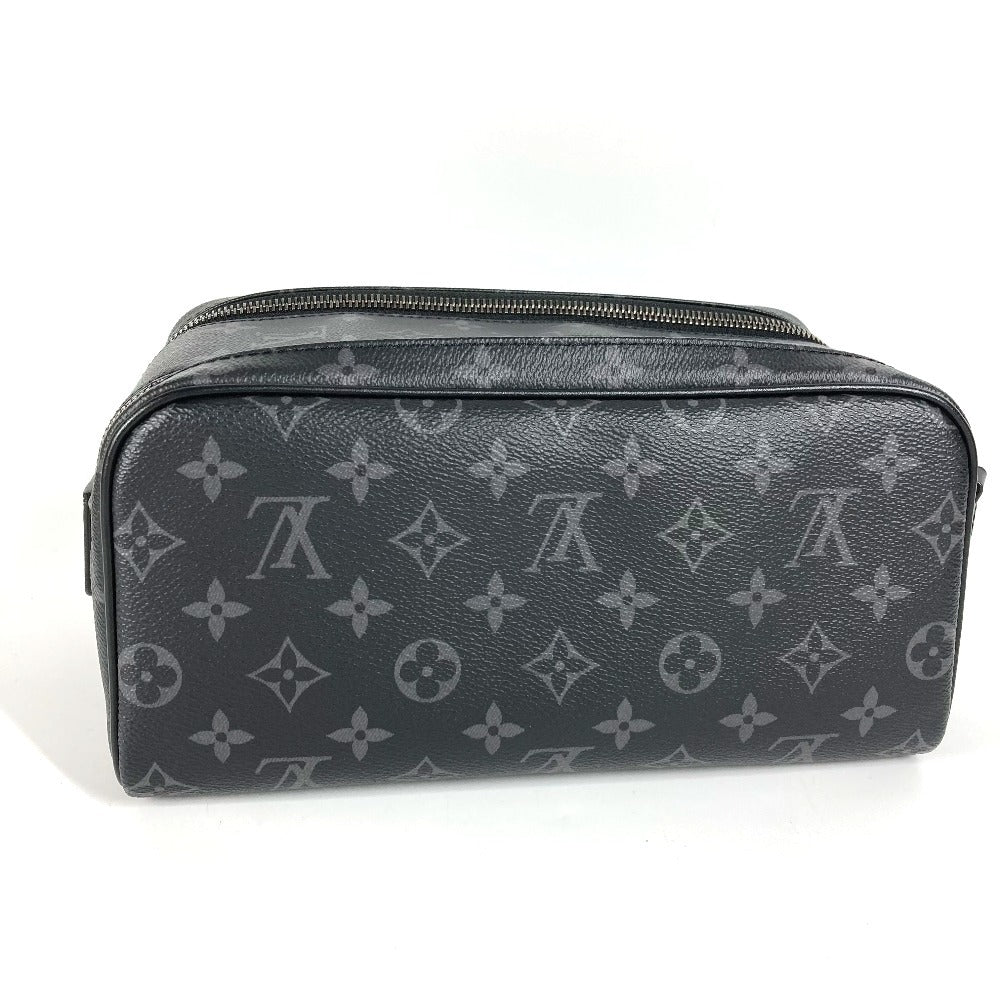 LOUIS VUITTON business bag M46354 Monogram Eclipse Canvas black Monogram Eclipse Dop kit