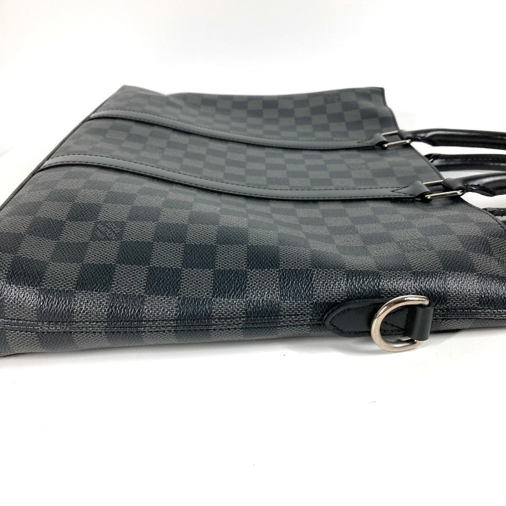 LOUIS VUITTON Business bag N40024 Damier Grafitto Canvas black Damier Grafitte Anton Briefcase
