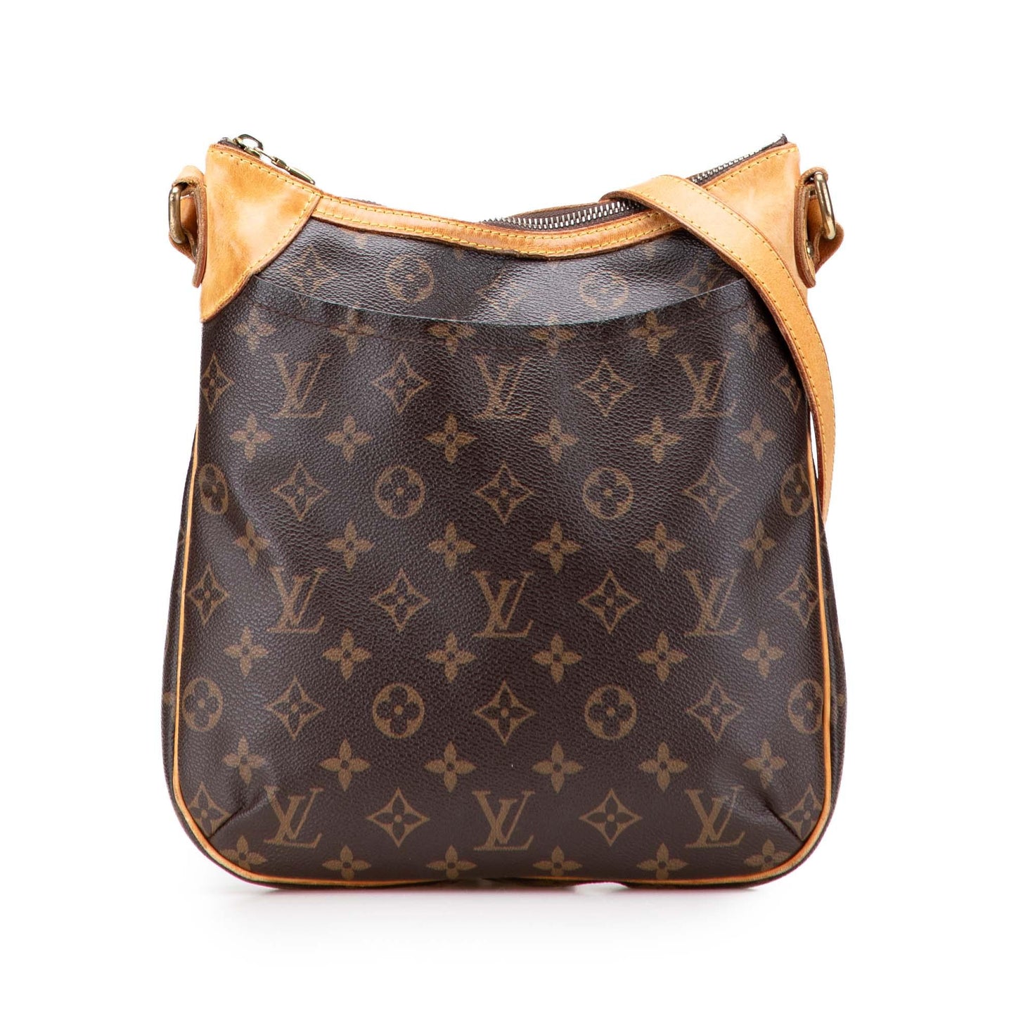 Brown Louis Vuitton Monogram Odeon PM Crossbody Bag