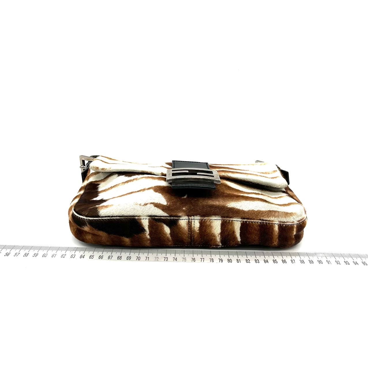 Fendi Baguette Pony-hair Style Calfskin Leather in Horse Print