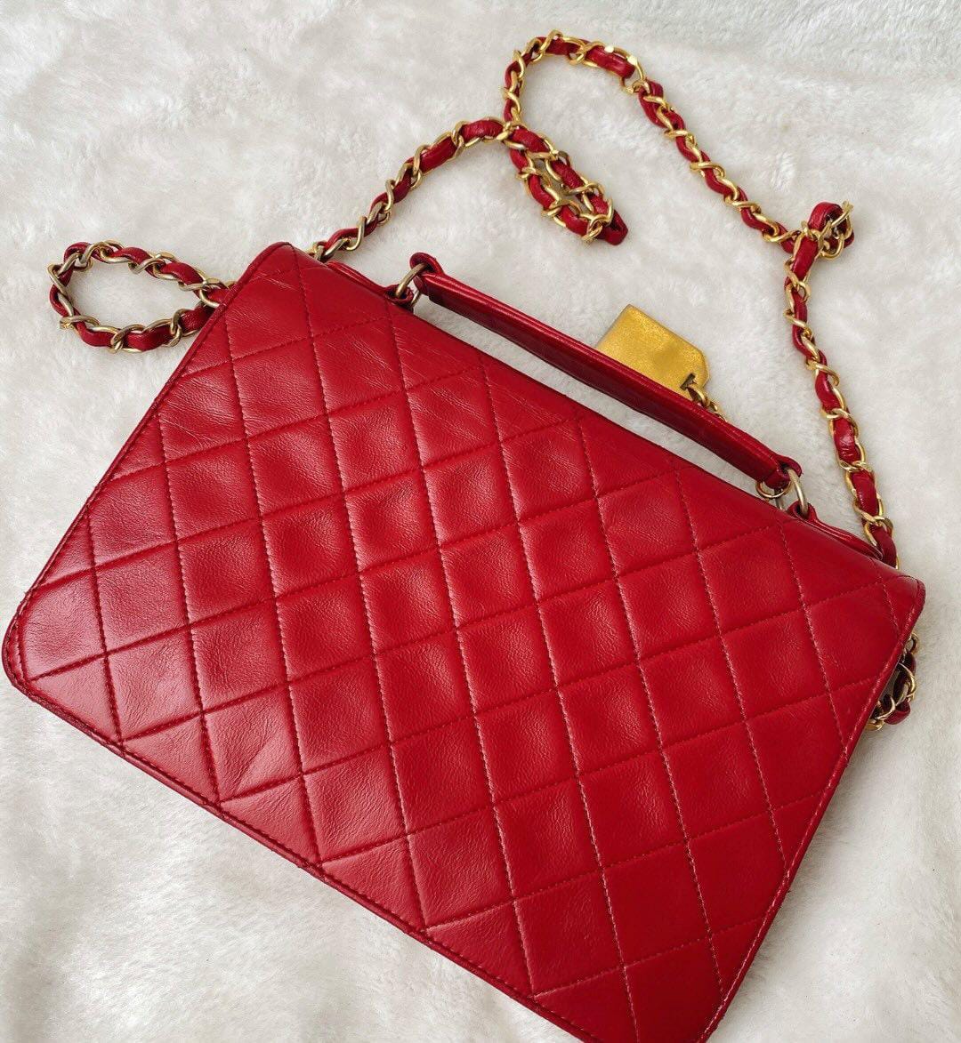 Chanel  Timeless Classic CC Double Turn Lock Bag