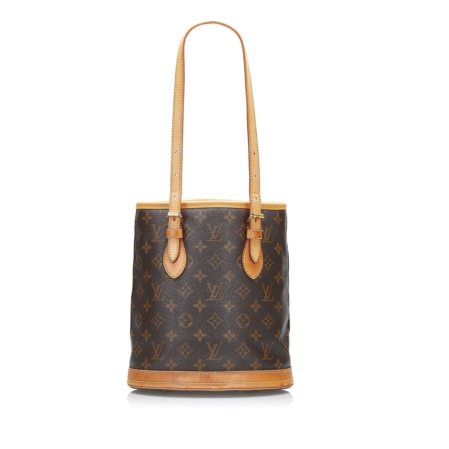 LOUIS VUITTON Monogram Petit Bucket Bucket Bag