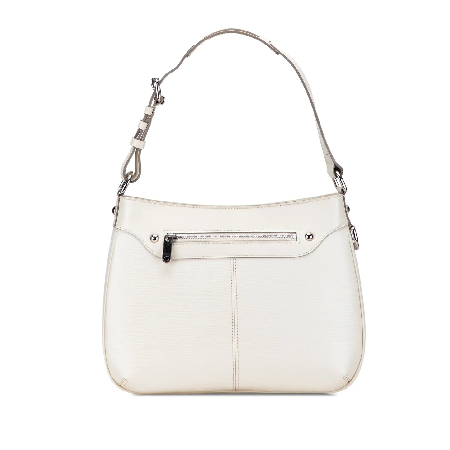 White Louis Vuitton Epi Turenne GM Shoulder Bag