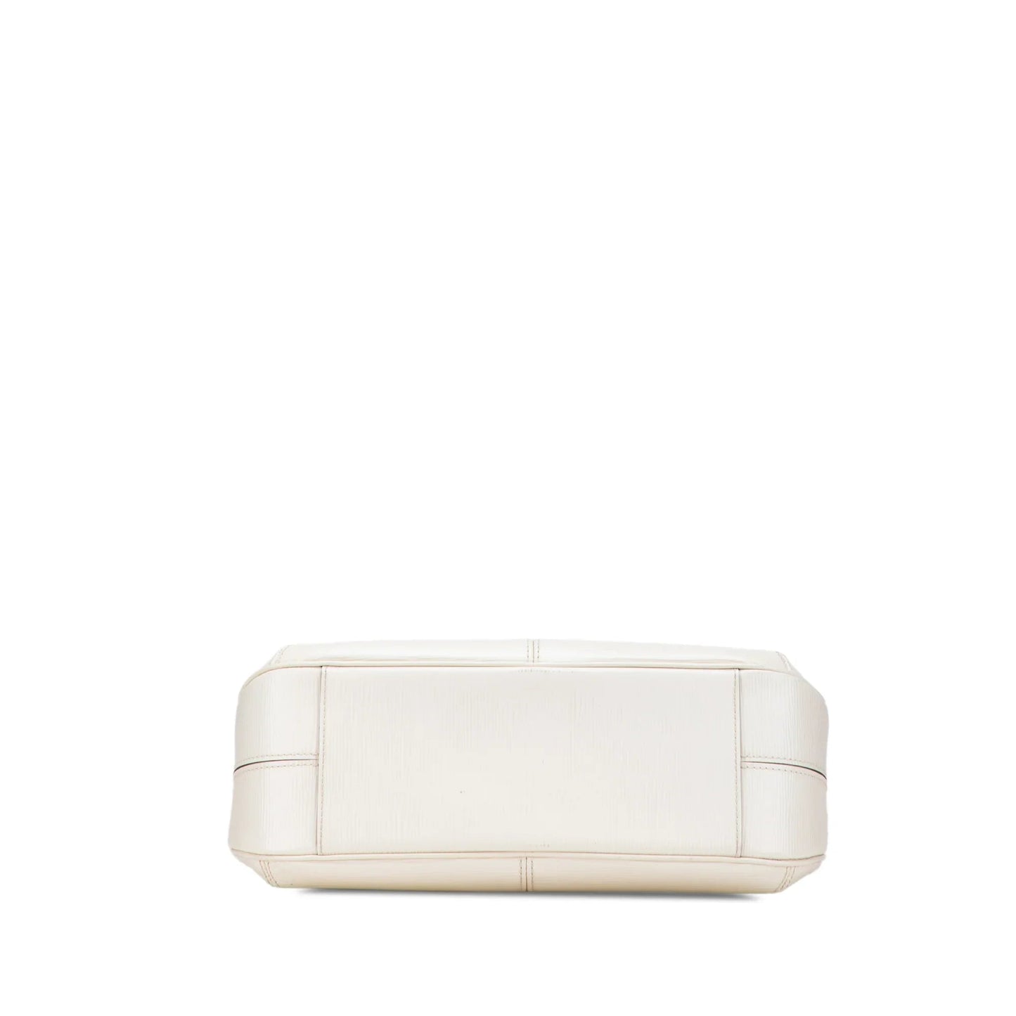 White Louis Vuitton Epi Turenne GM Shoulder Bag