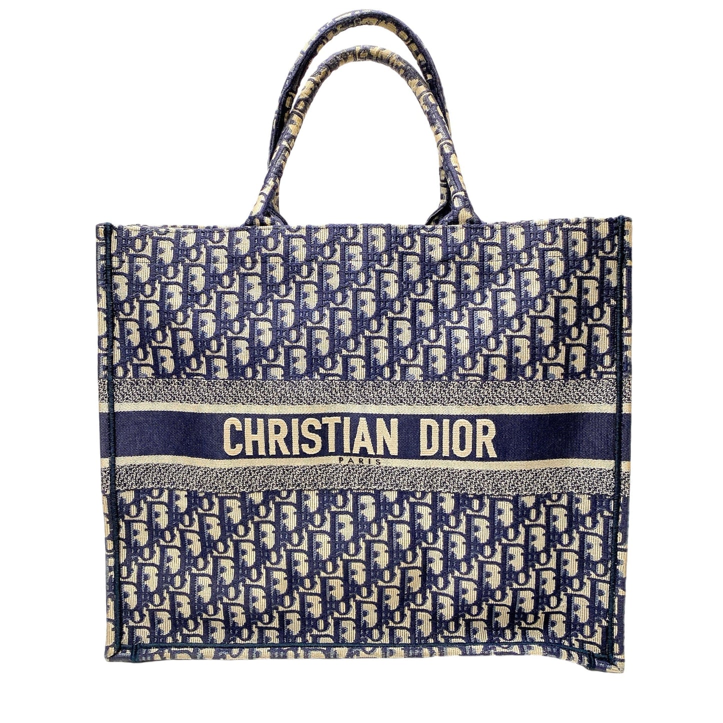 Dior Lou Book Tote Canvas Tote