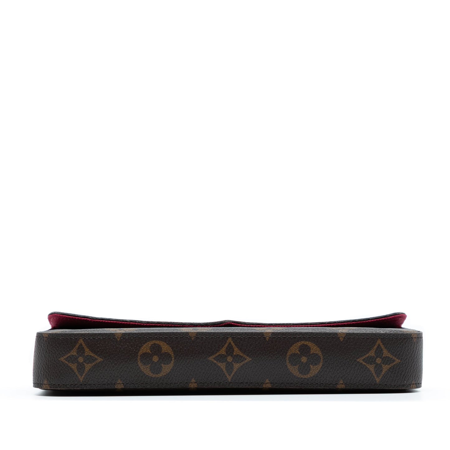 Brown Louis Vuitton Monogram Pochette Felicie Crossbody Bag