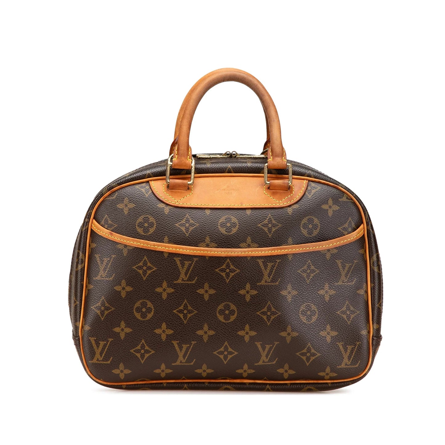 Brown Louis Vuitton Monogram Trouville Handbag