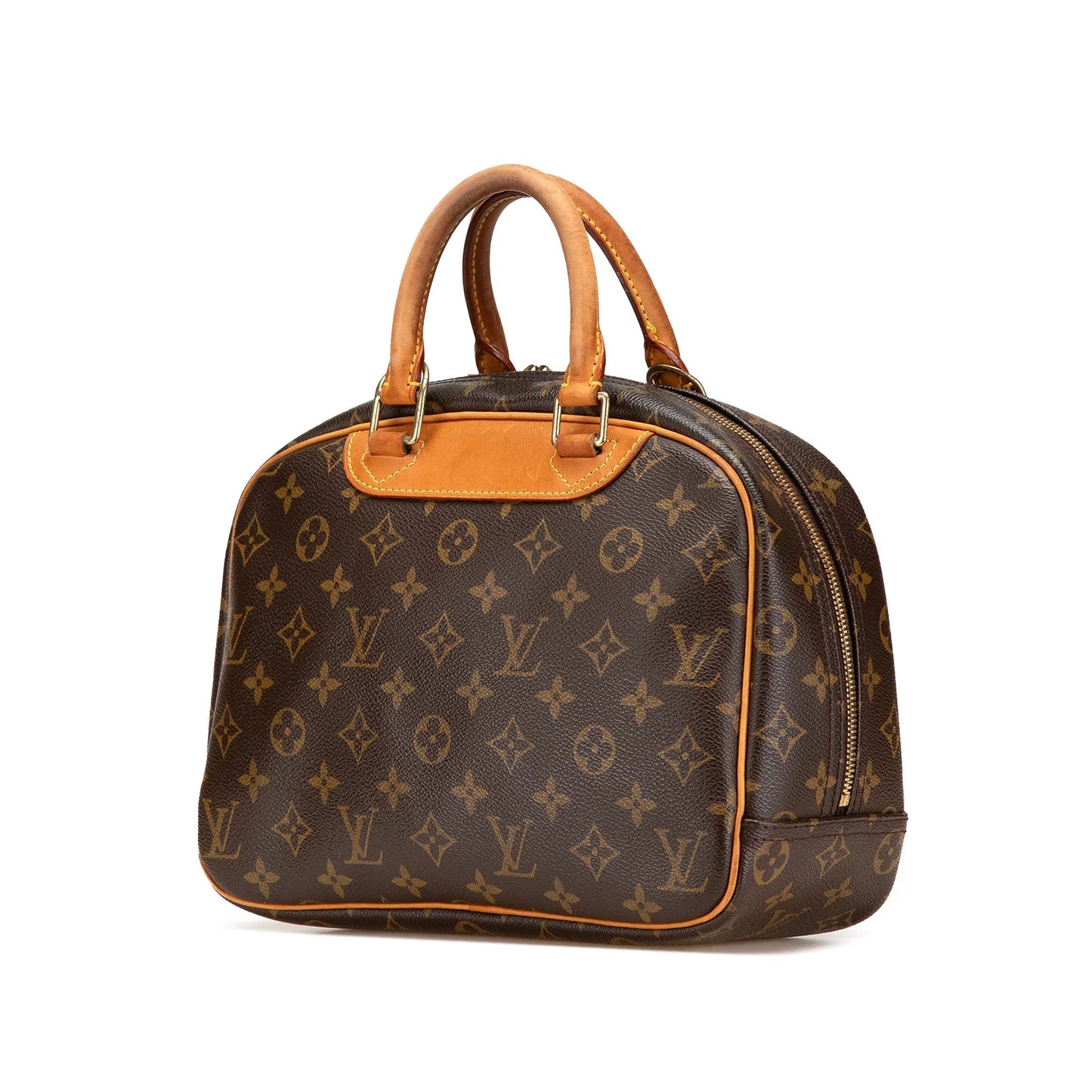 Brown Louis Vuitton Monogram Trouville Handbag
