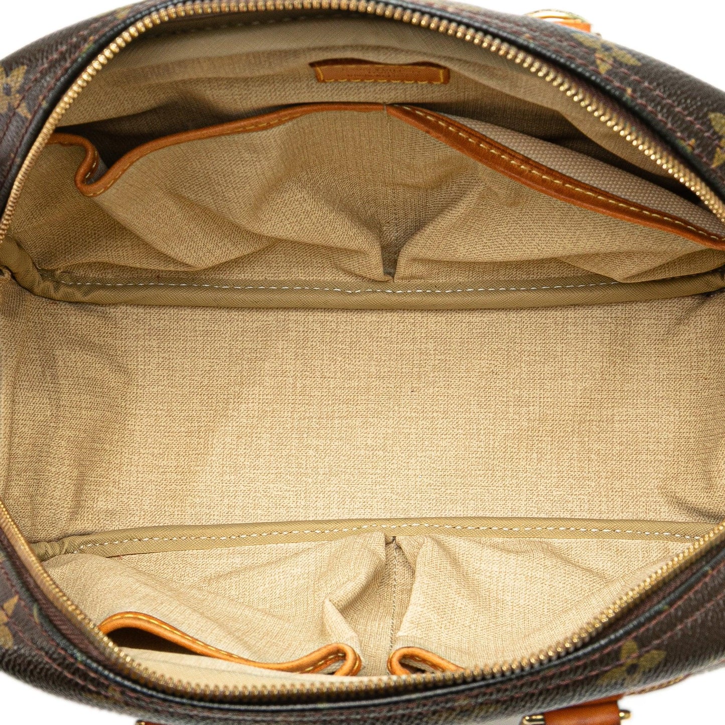 Brown Louis Vuitton Monogram Trouville Handbag
