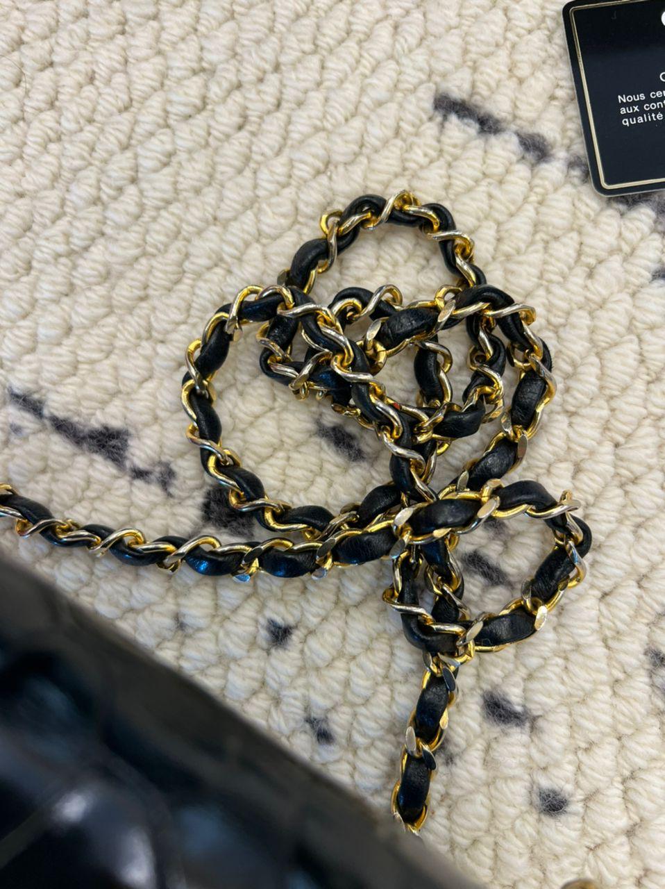 Chanel  Crocodile Enveloppe Flap Bag