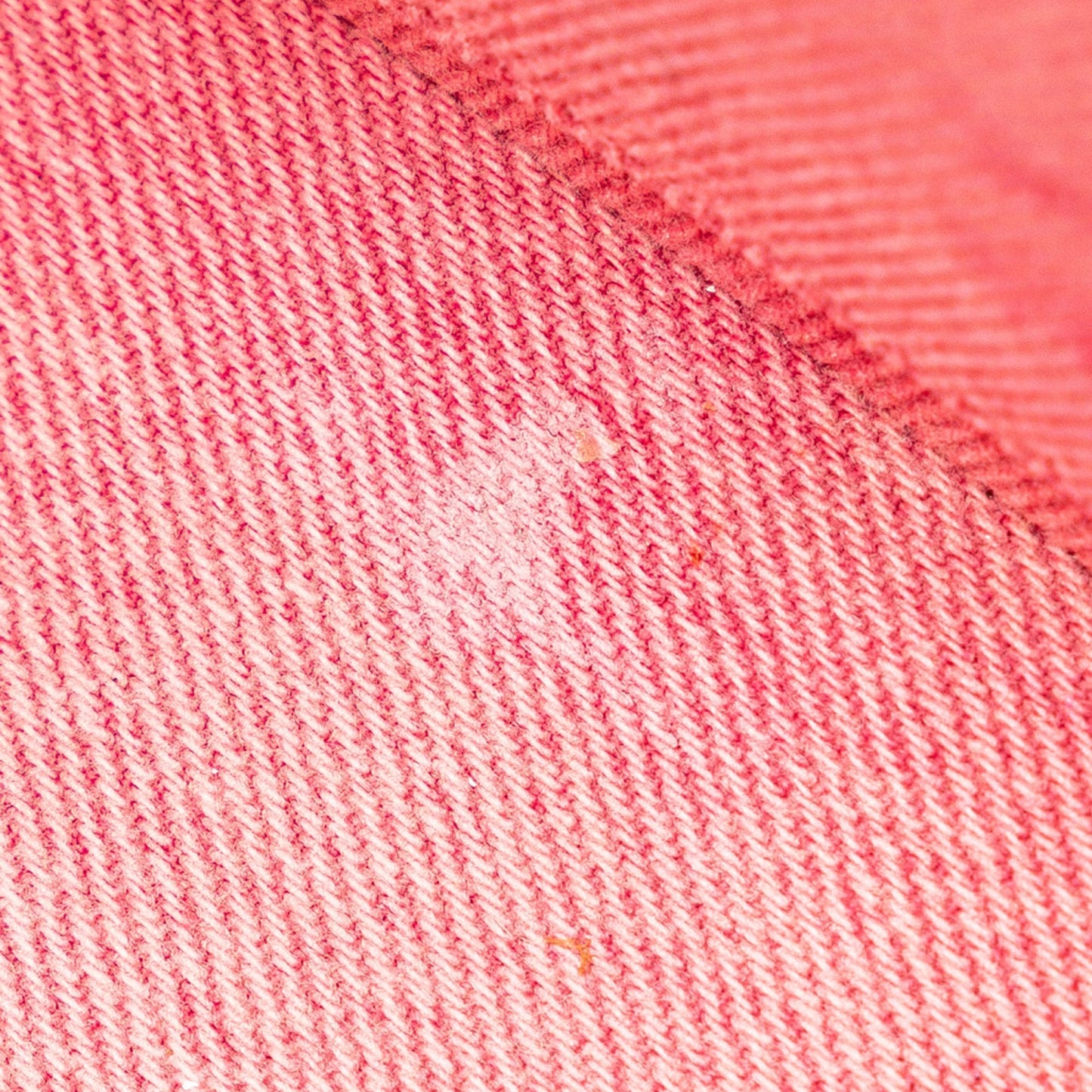 Pink Dior Medium Denim Macrocannage Caro Bag