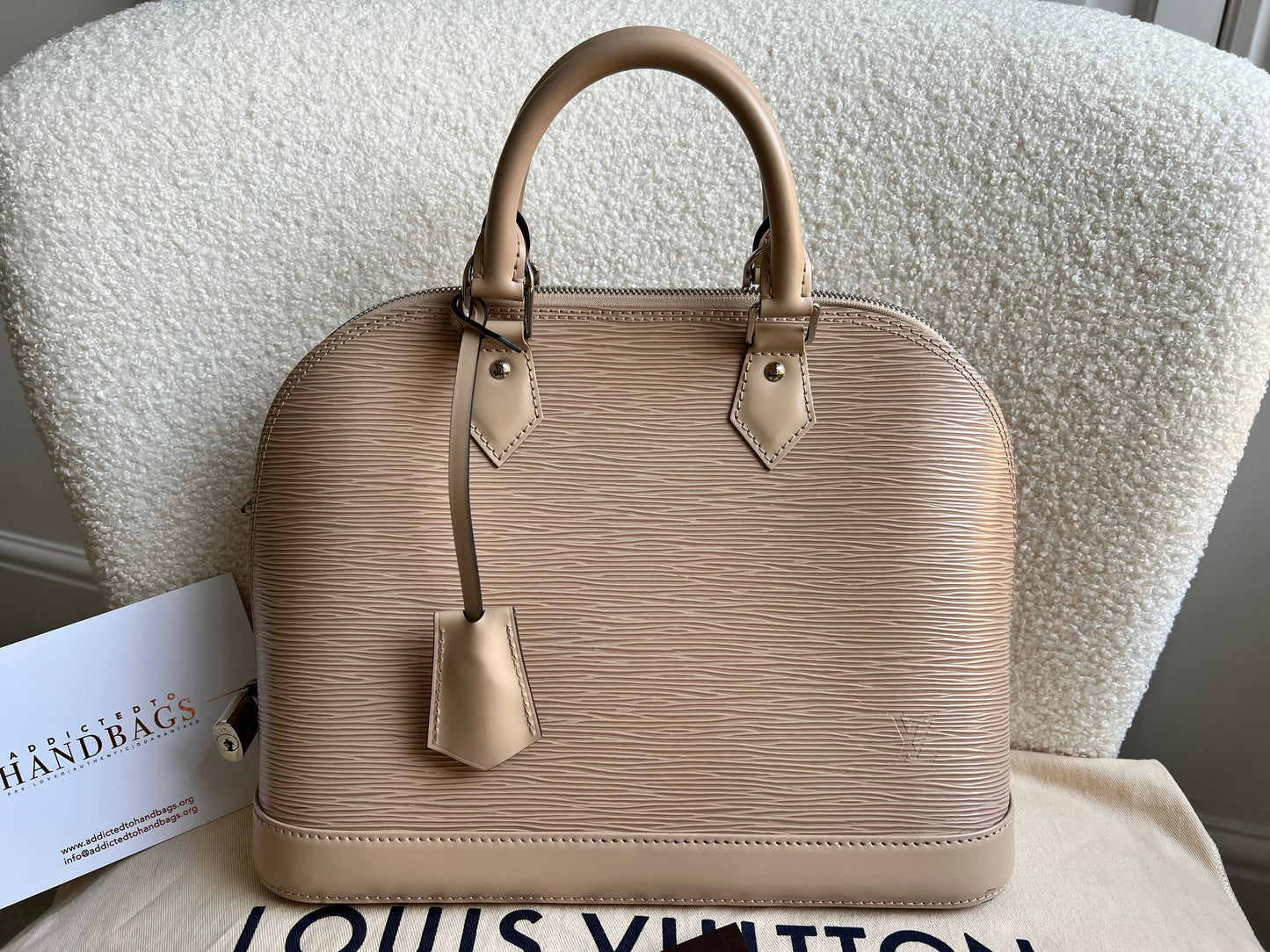 Louis Vuitton Alma PM Dune Epi