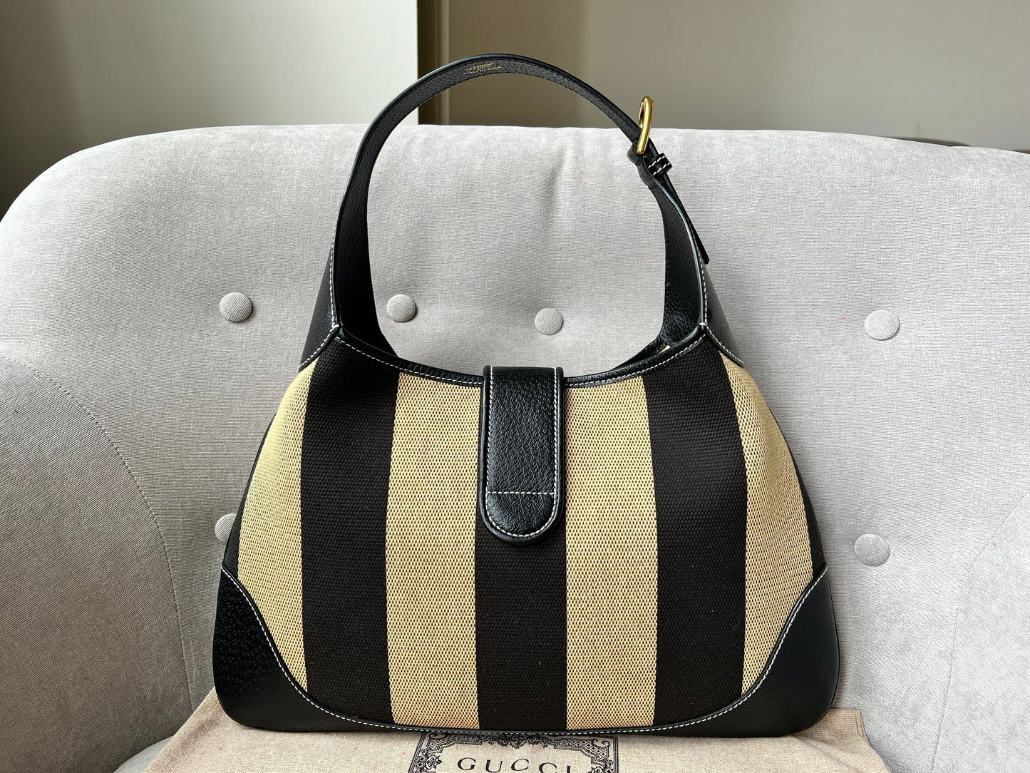 Gucci Stripe Medium Aphrodite Shoulder Bag (RRP £1400)