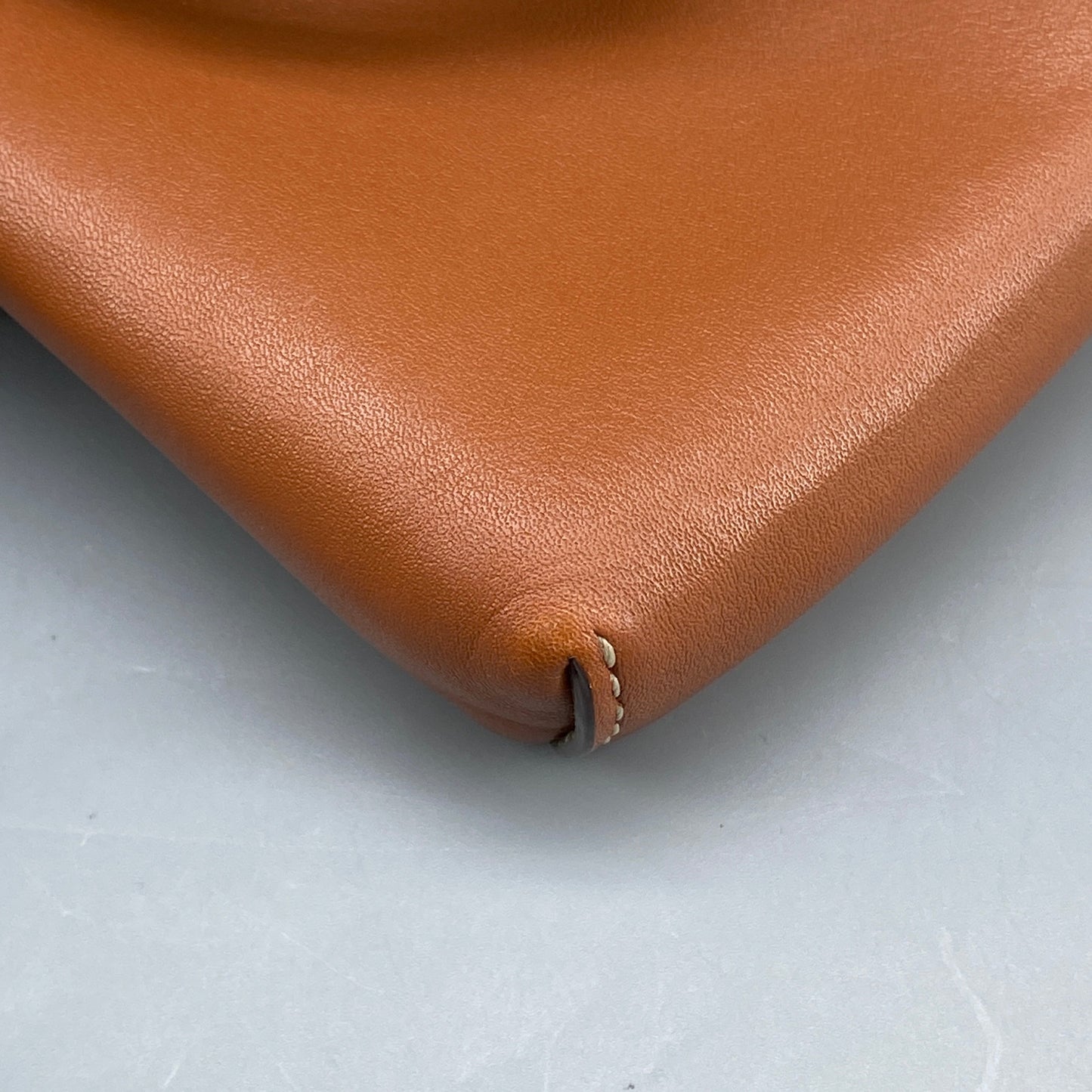 Tory Burch Caramel Smooth Leather Mini Phone Crossbody Bag