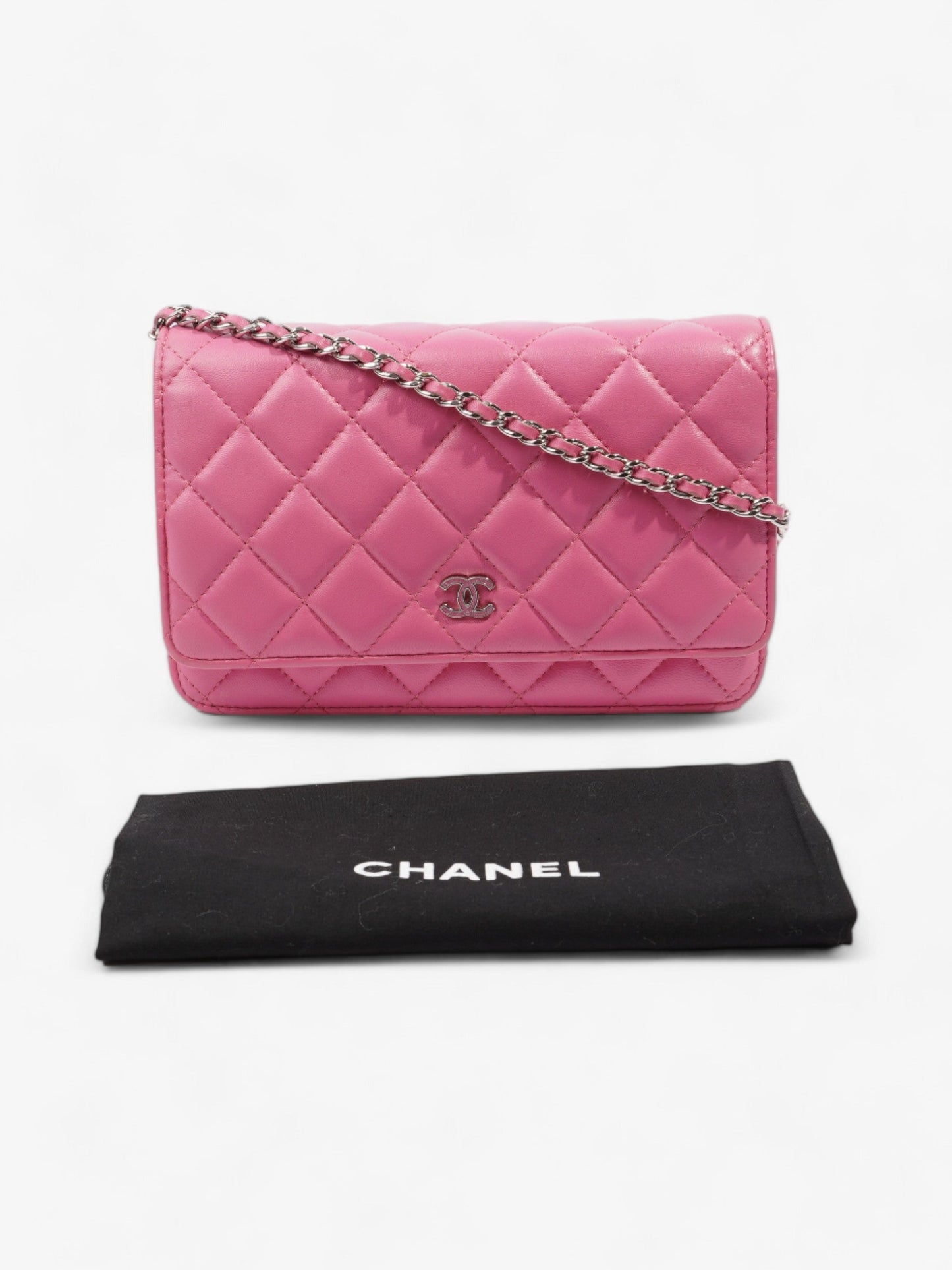 Chanel Wallet On Chain Pink Caviar Leather