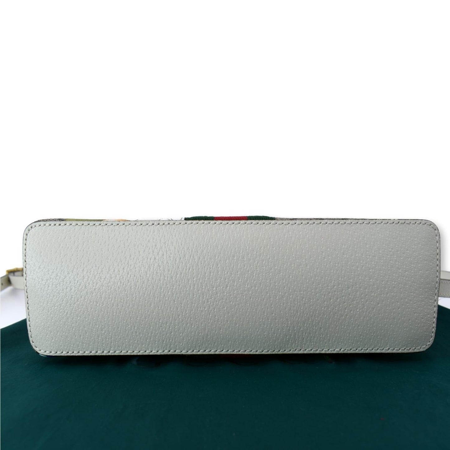 GUCCI Ophidia Flora Small Supreme Canvas Shoulder Bag Beige 499621