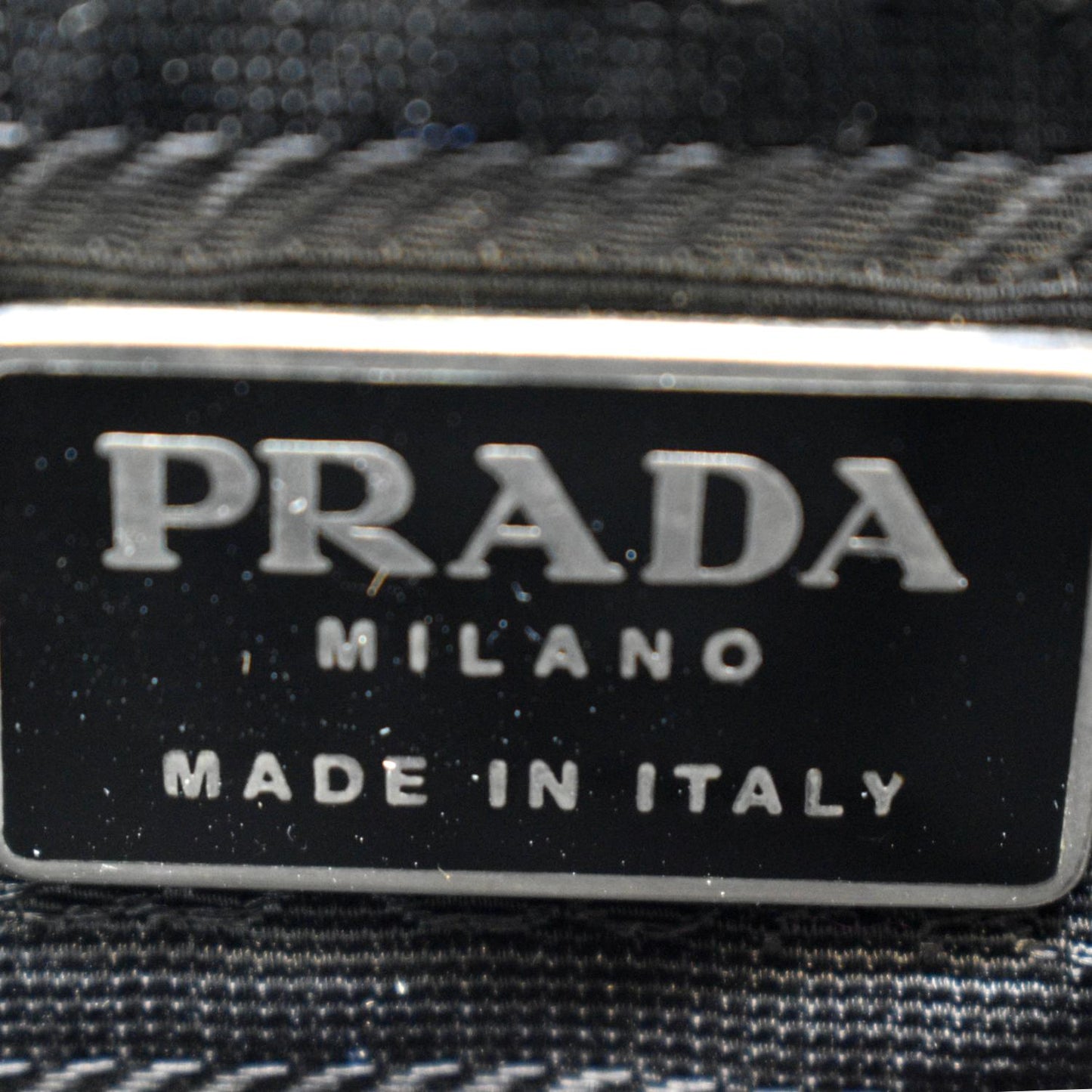 PRADA   Nylon Backpack Black