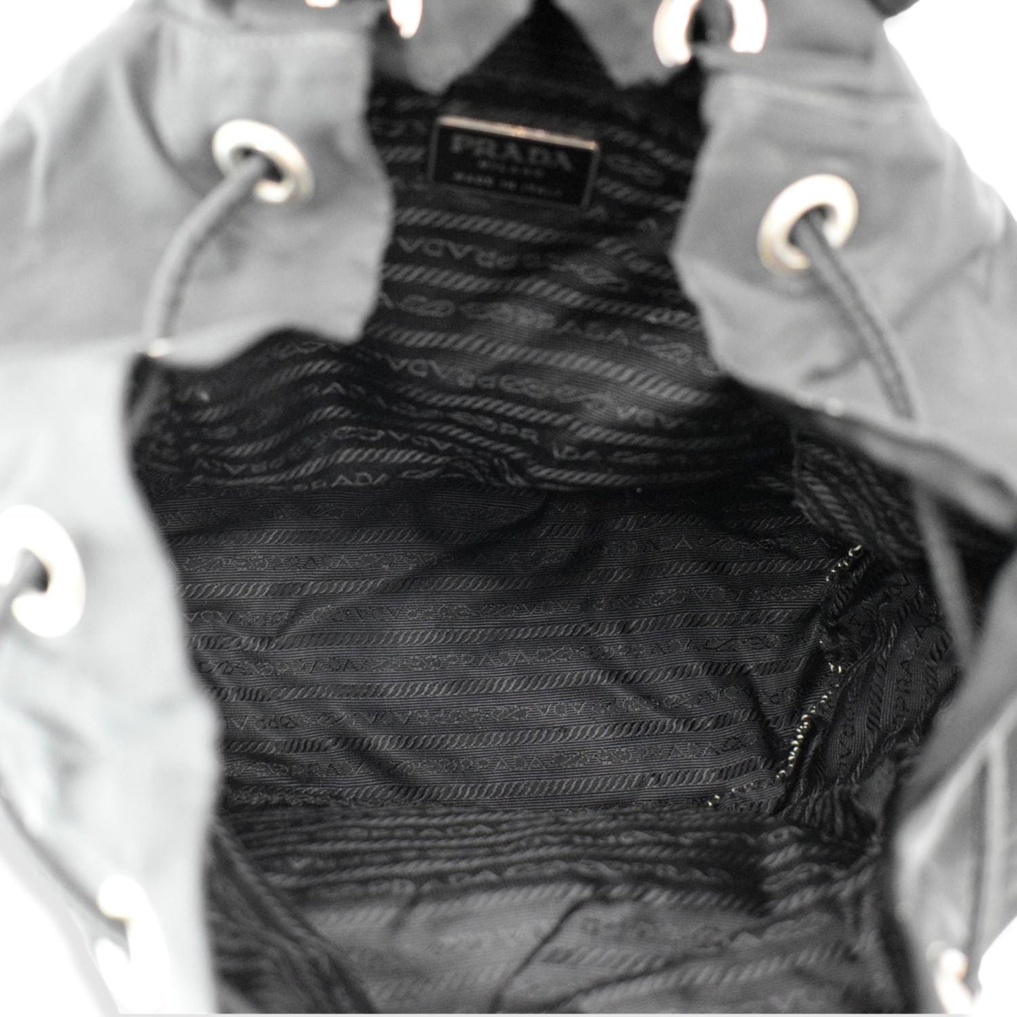 PRADA   Nylon Backpack Black