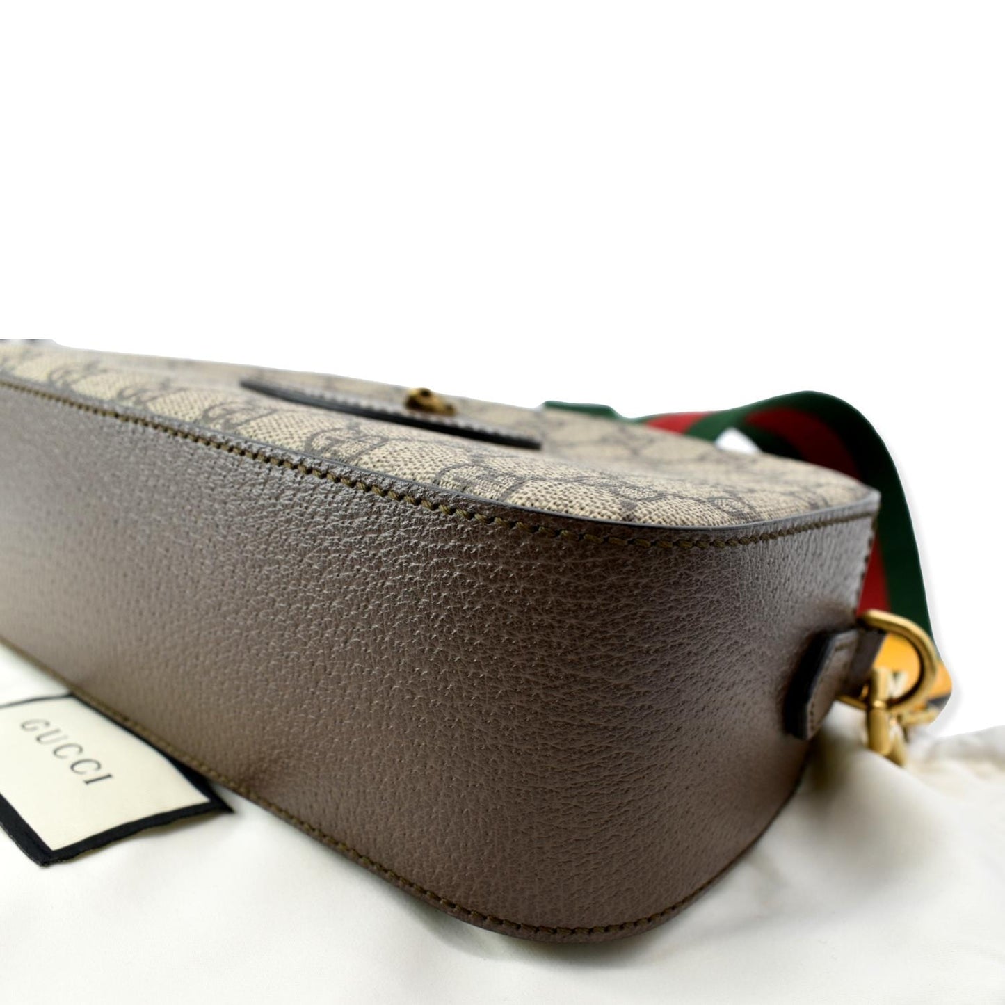 GUCCI Neo   GG Supreme Canvas Messenger Bag Beige 476466