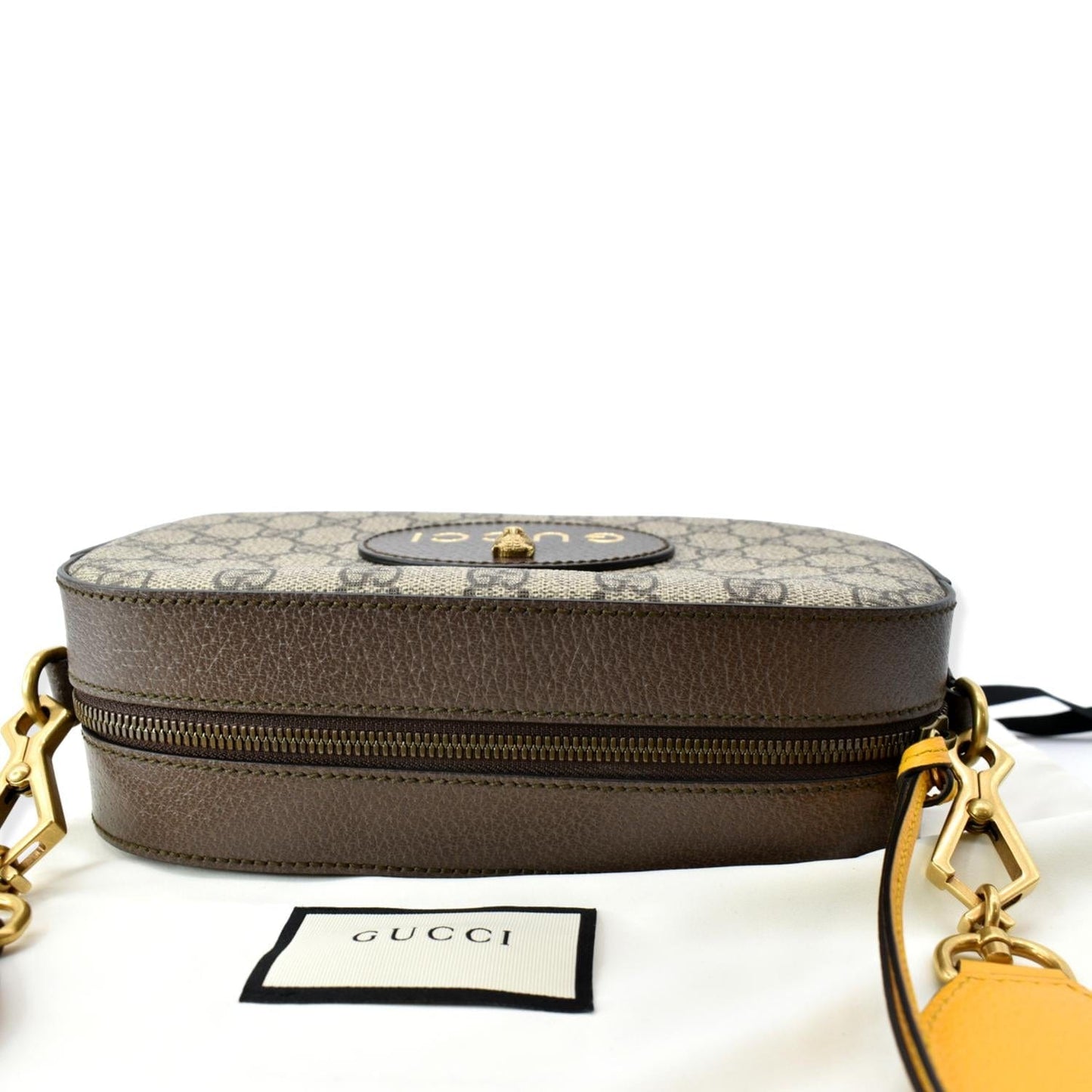 GUCCI Neo   GG Supreme Canvas Messenger Bag Beige 476466