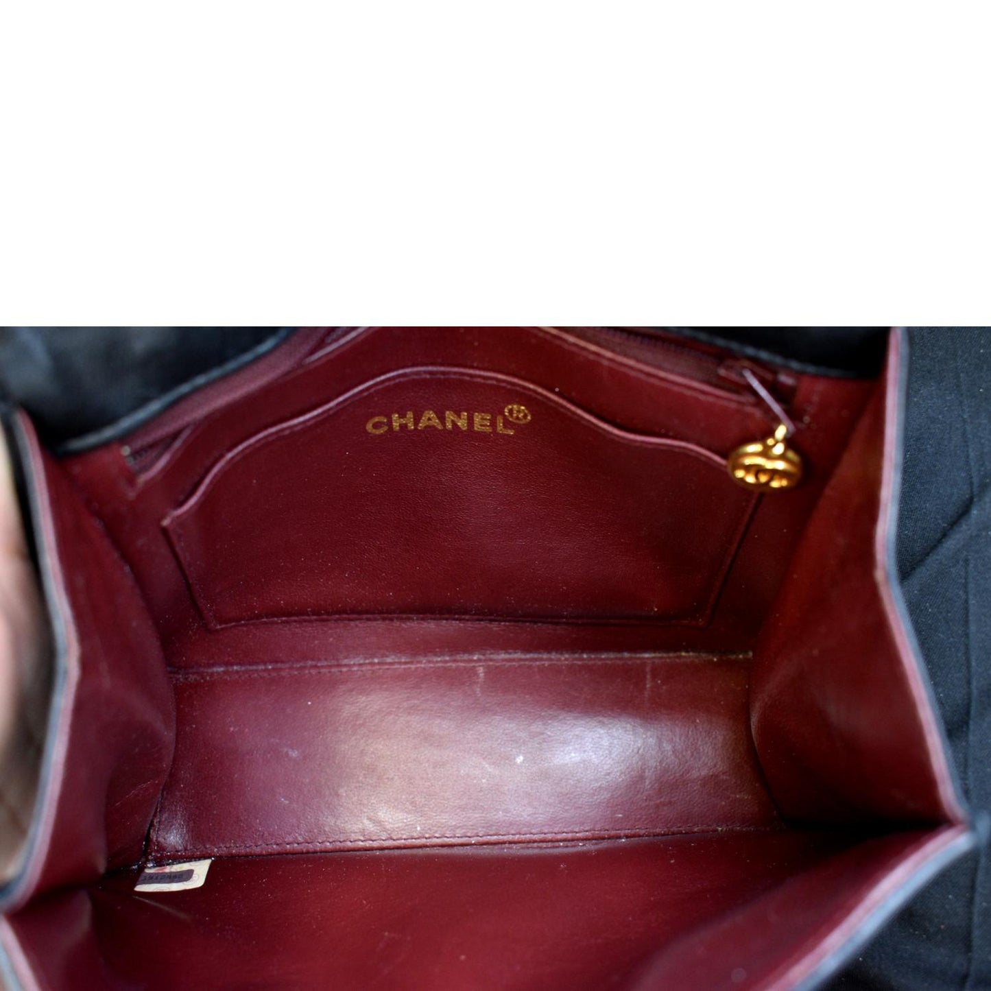 CHANEL Rare Wave GHW CC Flap  Lambskin Shoulder Bag Black