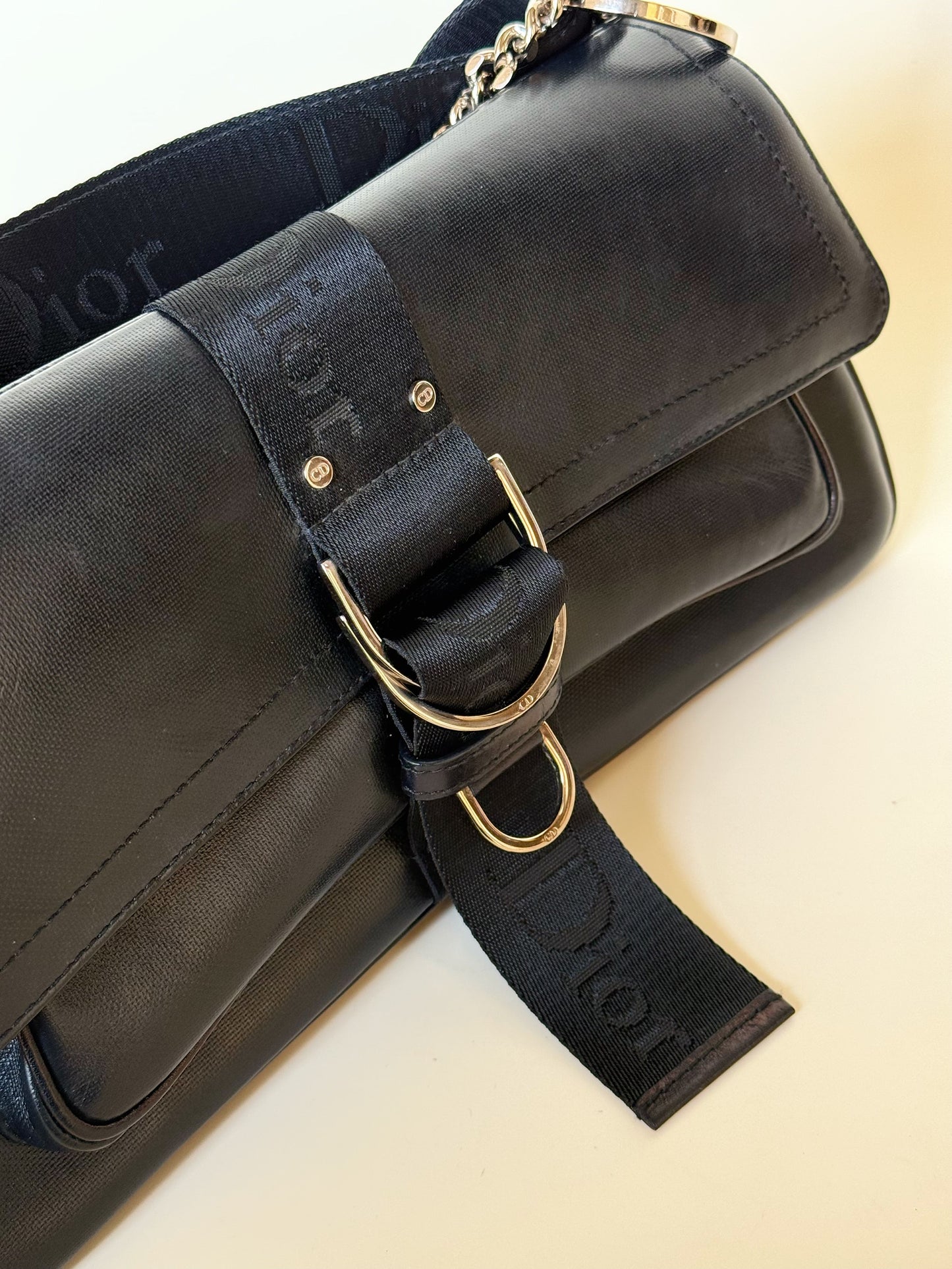Christian Dior Crystal-Embellished Hardcore Shoulder Bag