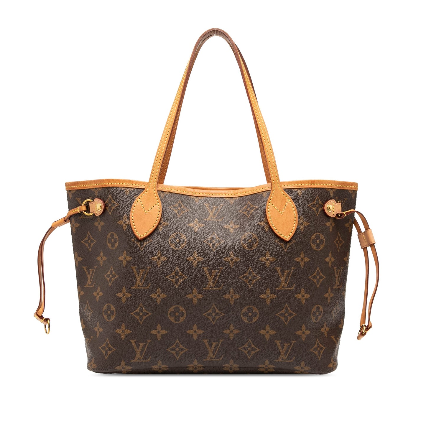 Brown Louis Vuitton Monogram Neverfull PM Tote Bag