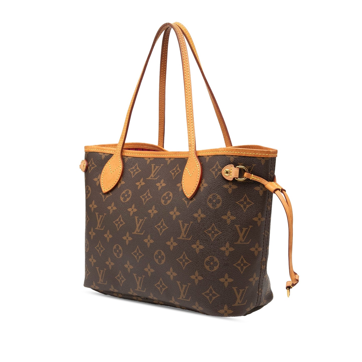Brown Louis Vuitton Monogram Neverfull PM Tote Bag