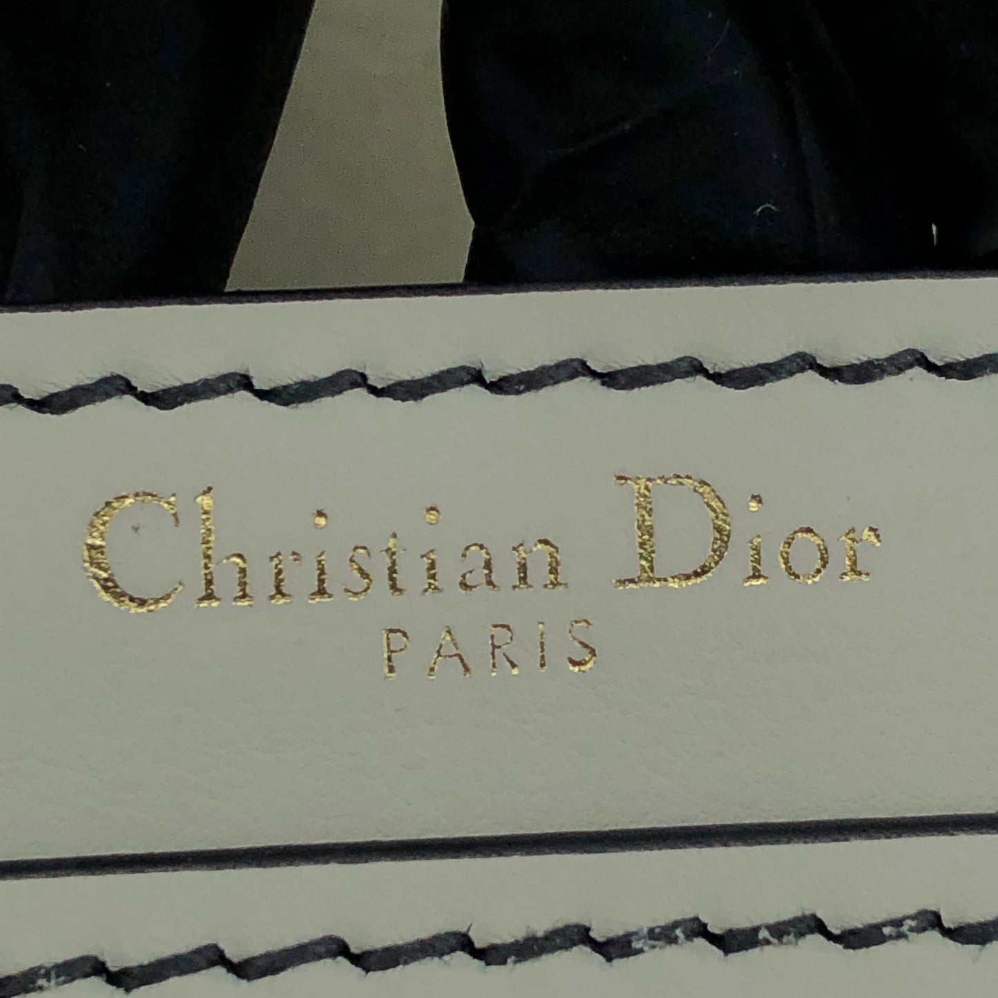 Christian Dior White Smooth Leather J'ADIOR Flap Chain Shoulder Bag