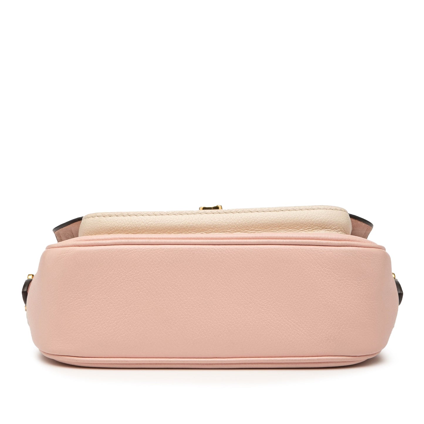 Pink Louis Vuitton Grained Calfskin Lockme Tender Satchel