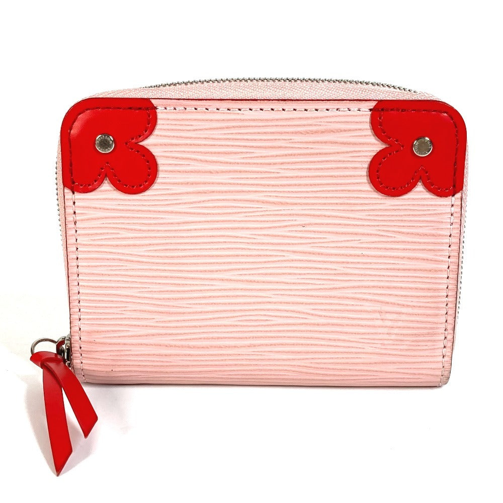 LOUIS VUITTON Coin case M62971 Epi Leather pink Epi Zip around purse Blooming Corner