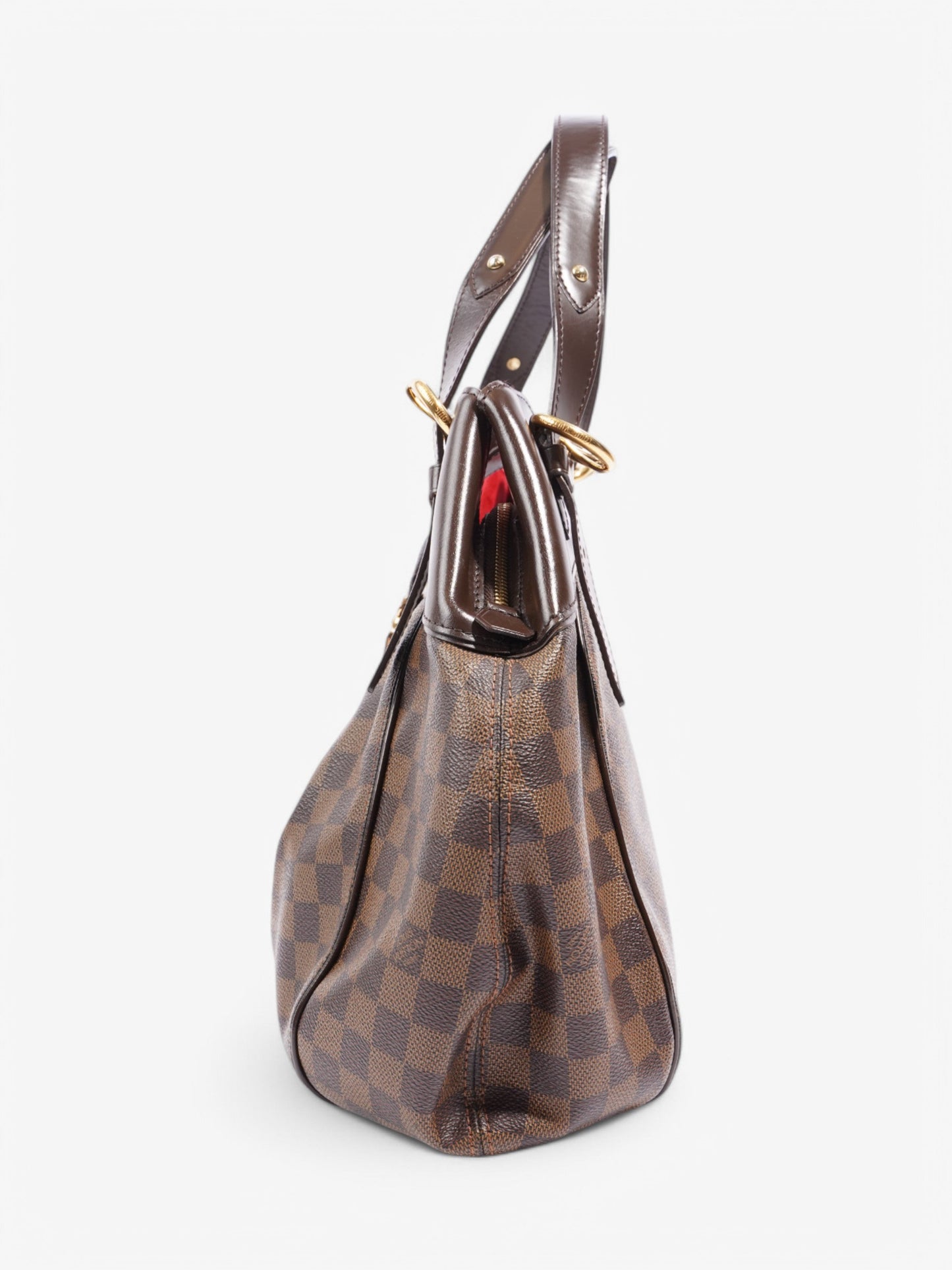 Louis Vuitton Sistena Damier Ebene / Brown Coated Canvas