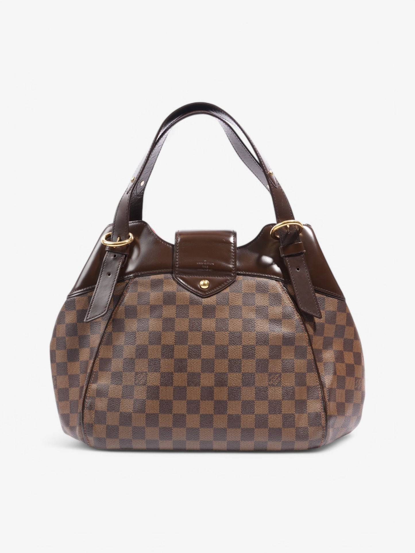 Louis Vuitton Sistena Damier Ebene / Brown Coated Canvas