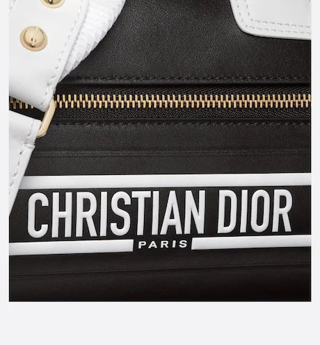 CHRISTIAN DIOR SMALL DIOR VIBE ZIP BOWLING BAG