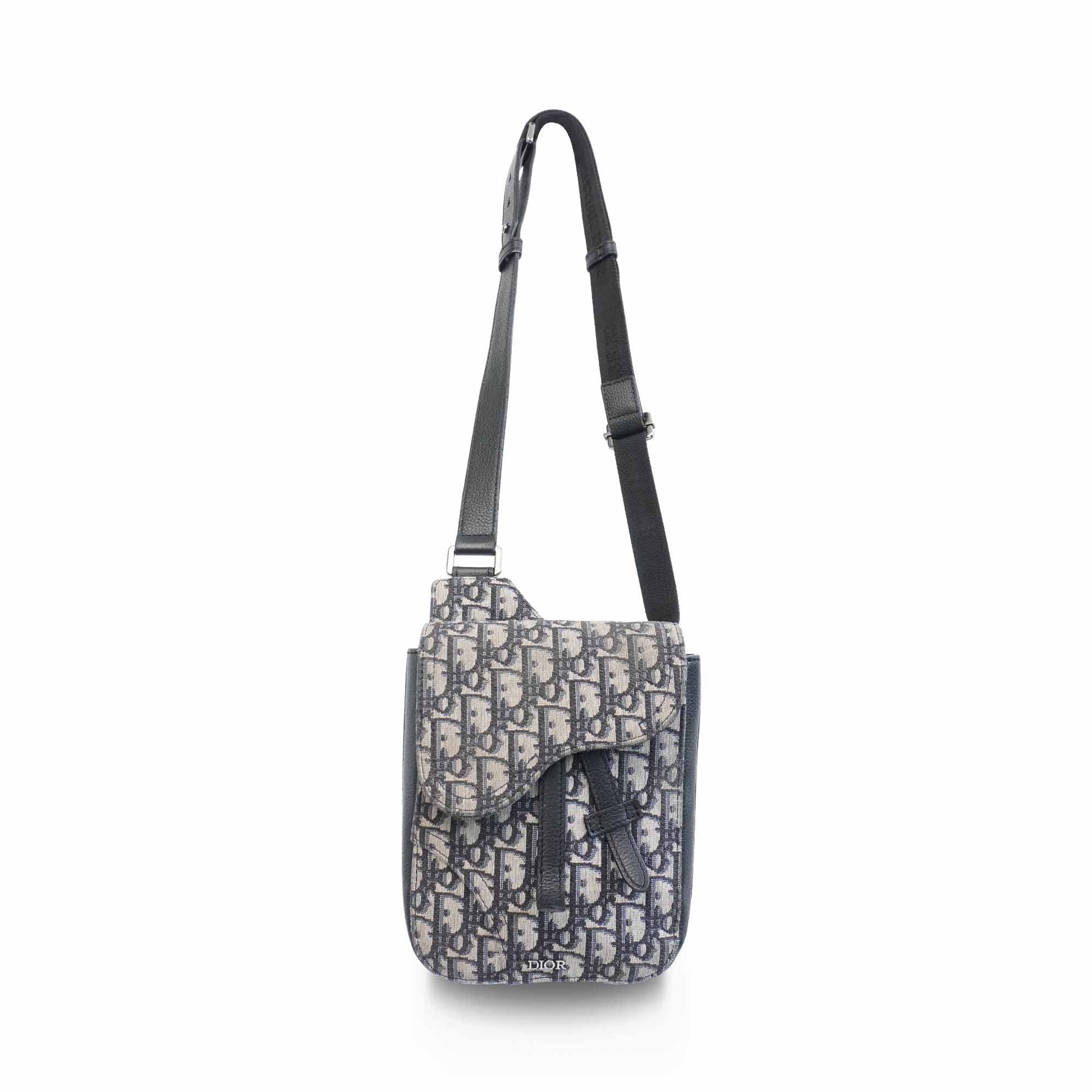 Dior Monogram Leather Canvas Crossbody