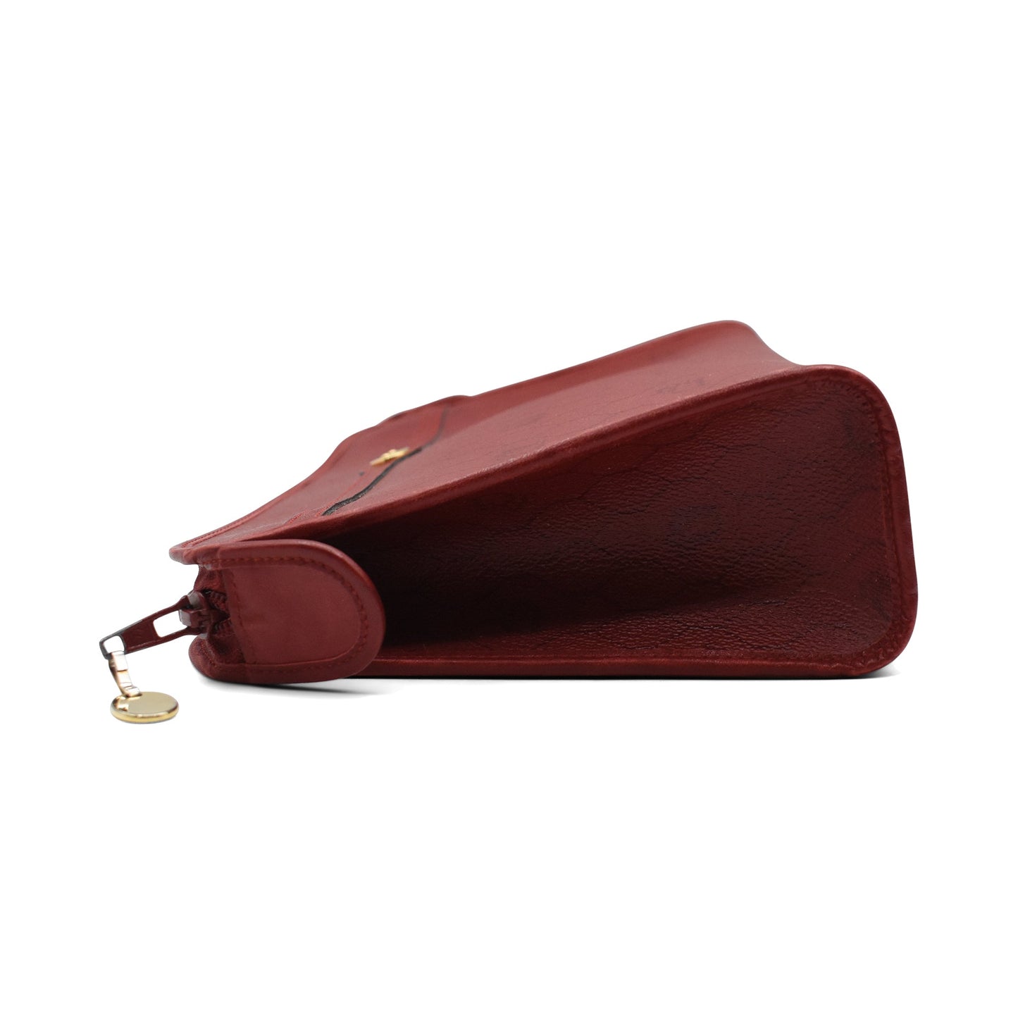 Dior Monogram Leather Canvas Clutch