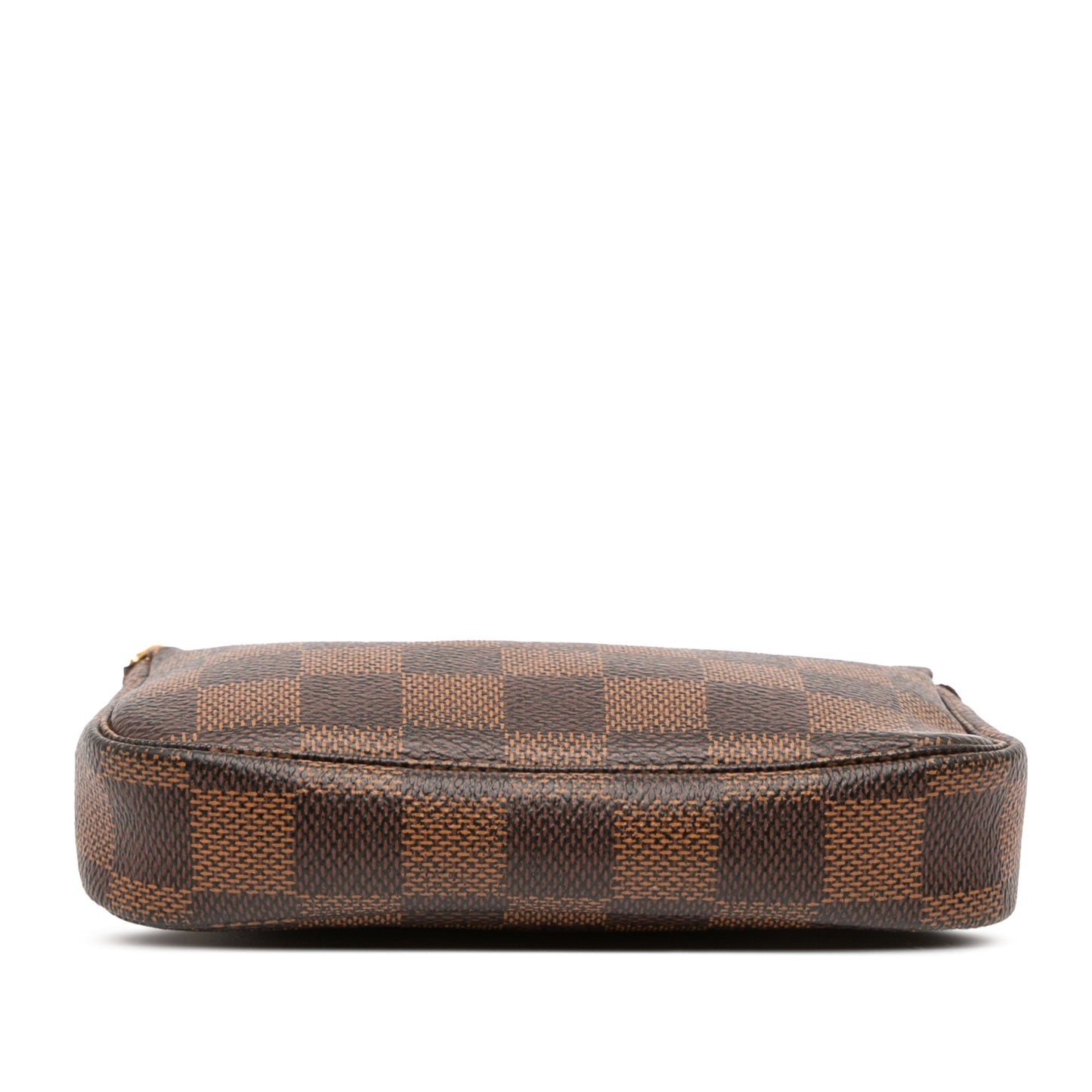 Brown Louis Vuitton Damier Ebene Mini Pochette Accessoires Handbag