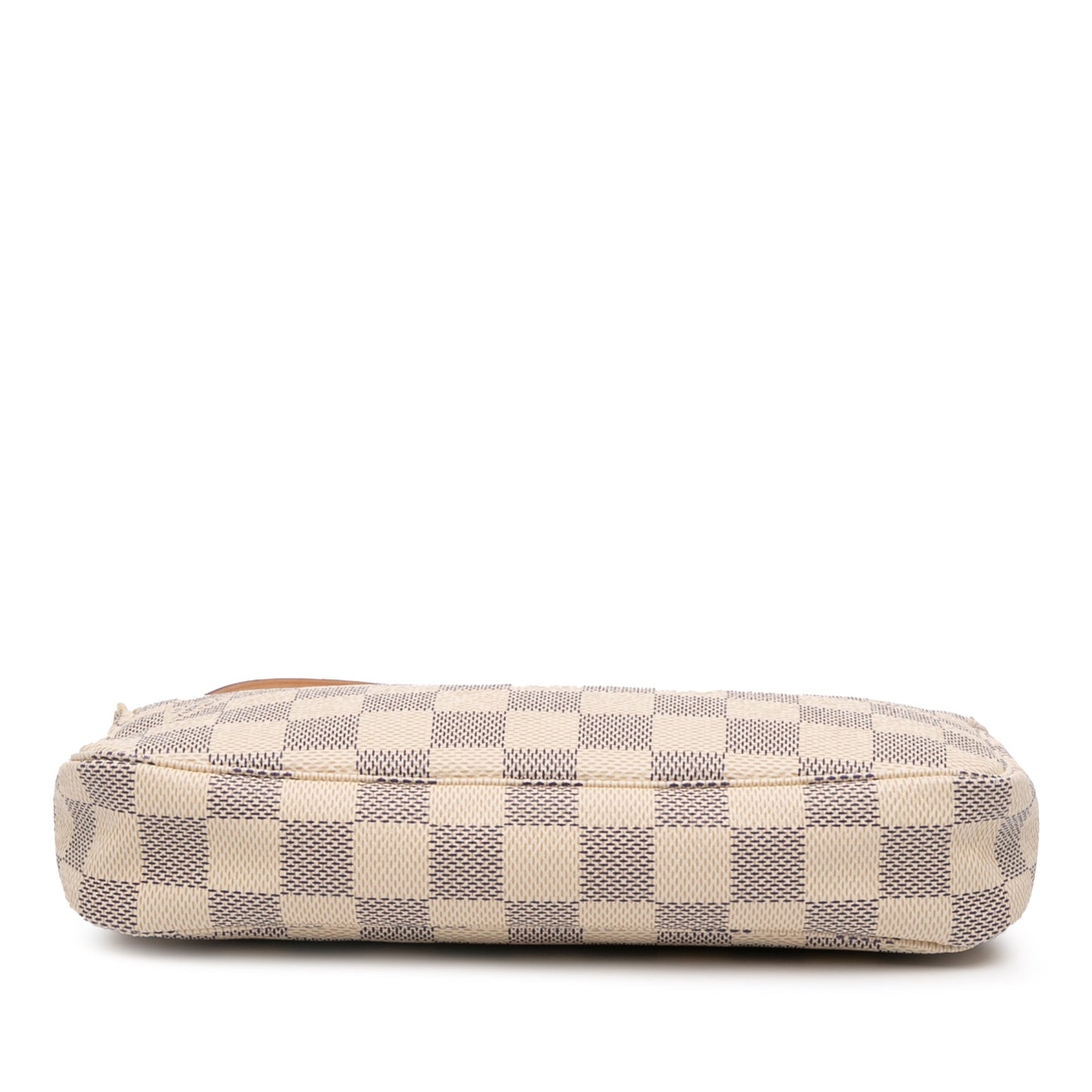 White Louis Vuitton Damier Azur Pochette Accessoires Shoulder Bag