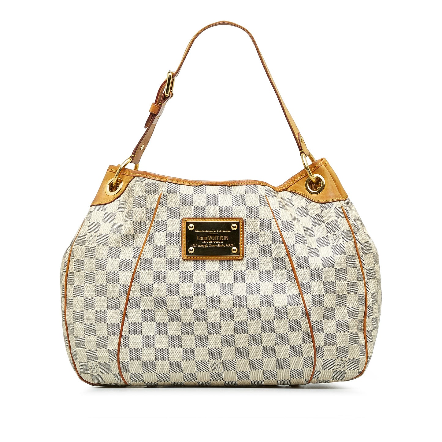 LOUIS VUITTON Damier Azur Galliera PM Shoulder Bag