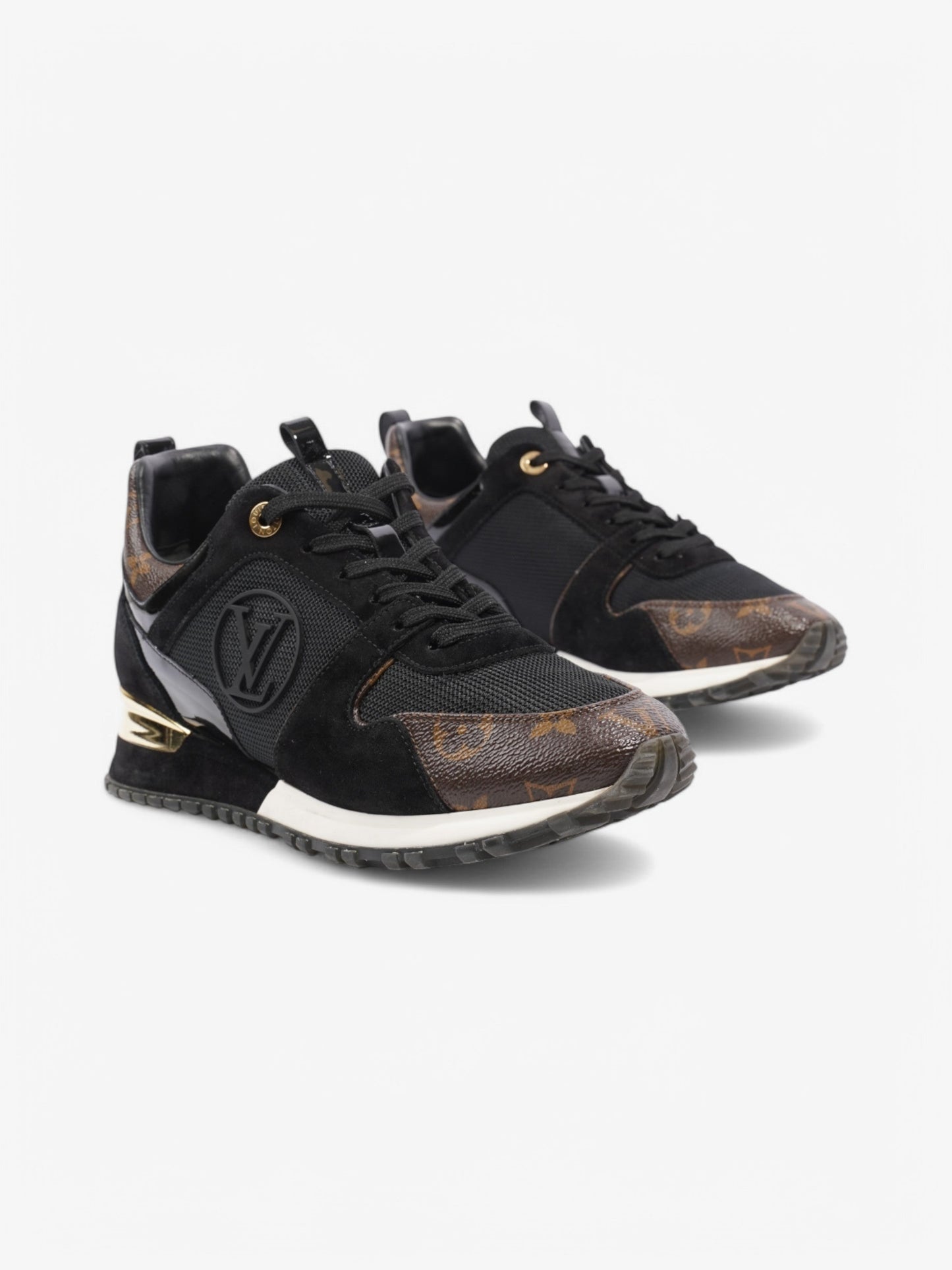 Louis Vuitton Run Away Black / Monogram Mesh EU 40 UK 7