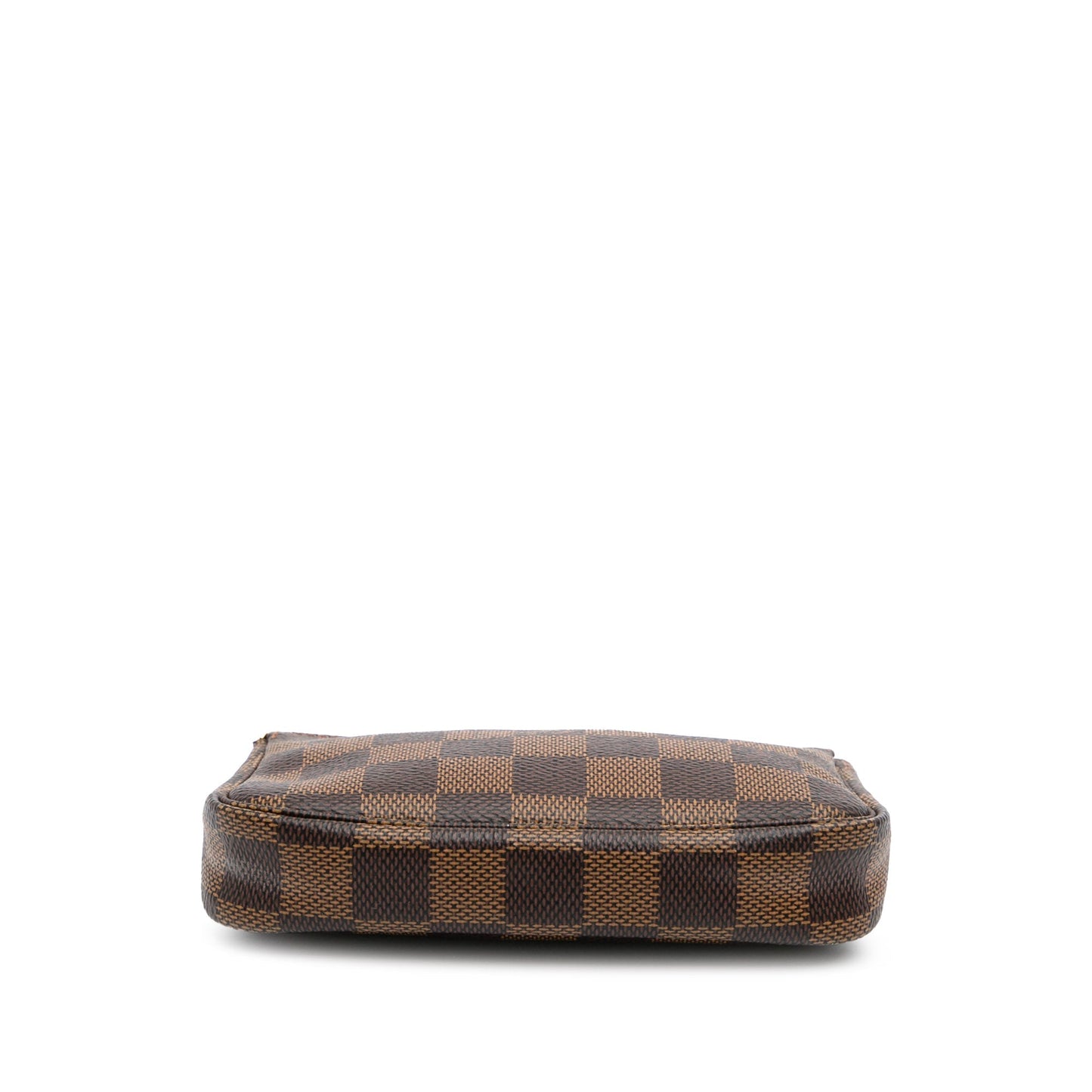 Brown Louis Vuitton Damier Ebene Mini Pochette Accessoires Handbag