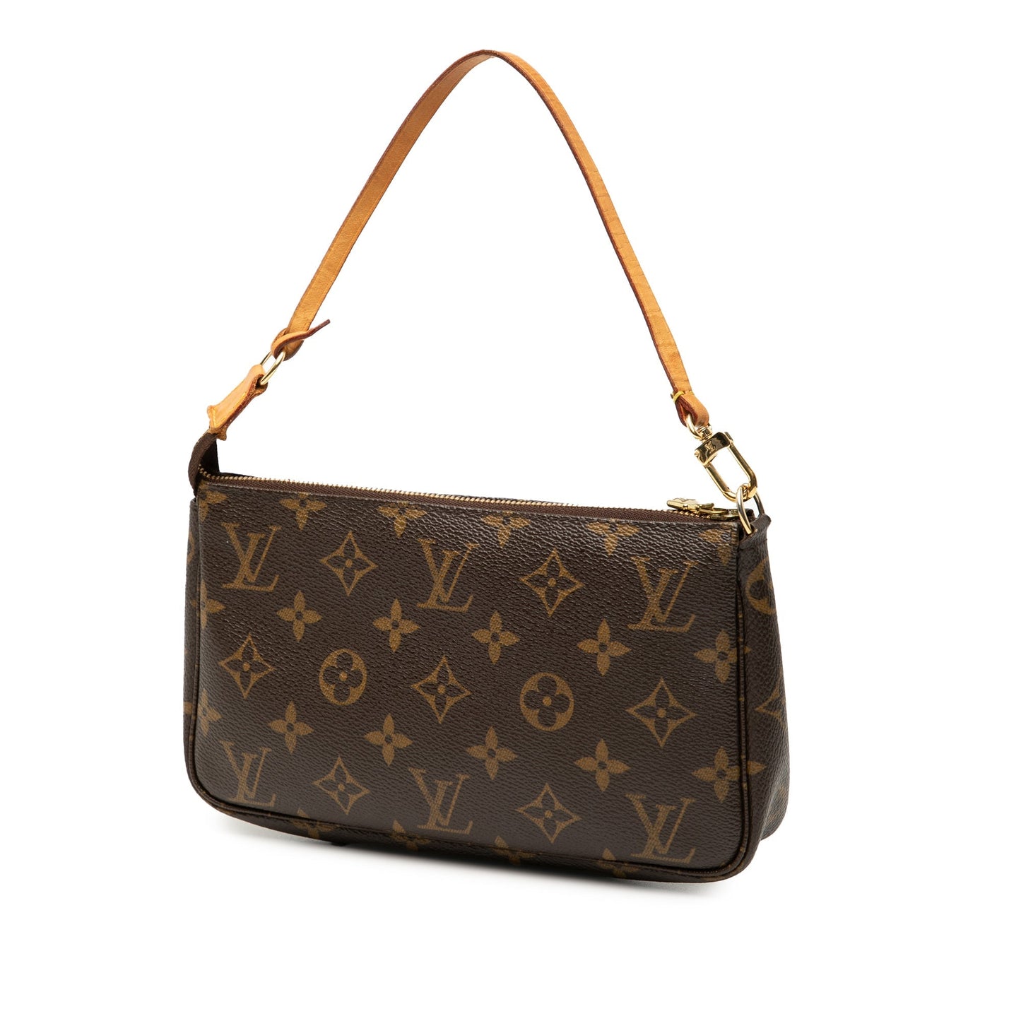 Brown Louis Vuitton Monogram Pochette Accessoires Shoulder Bag