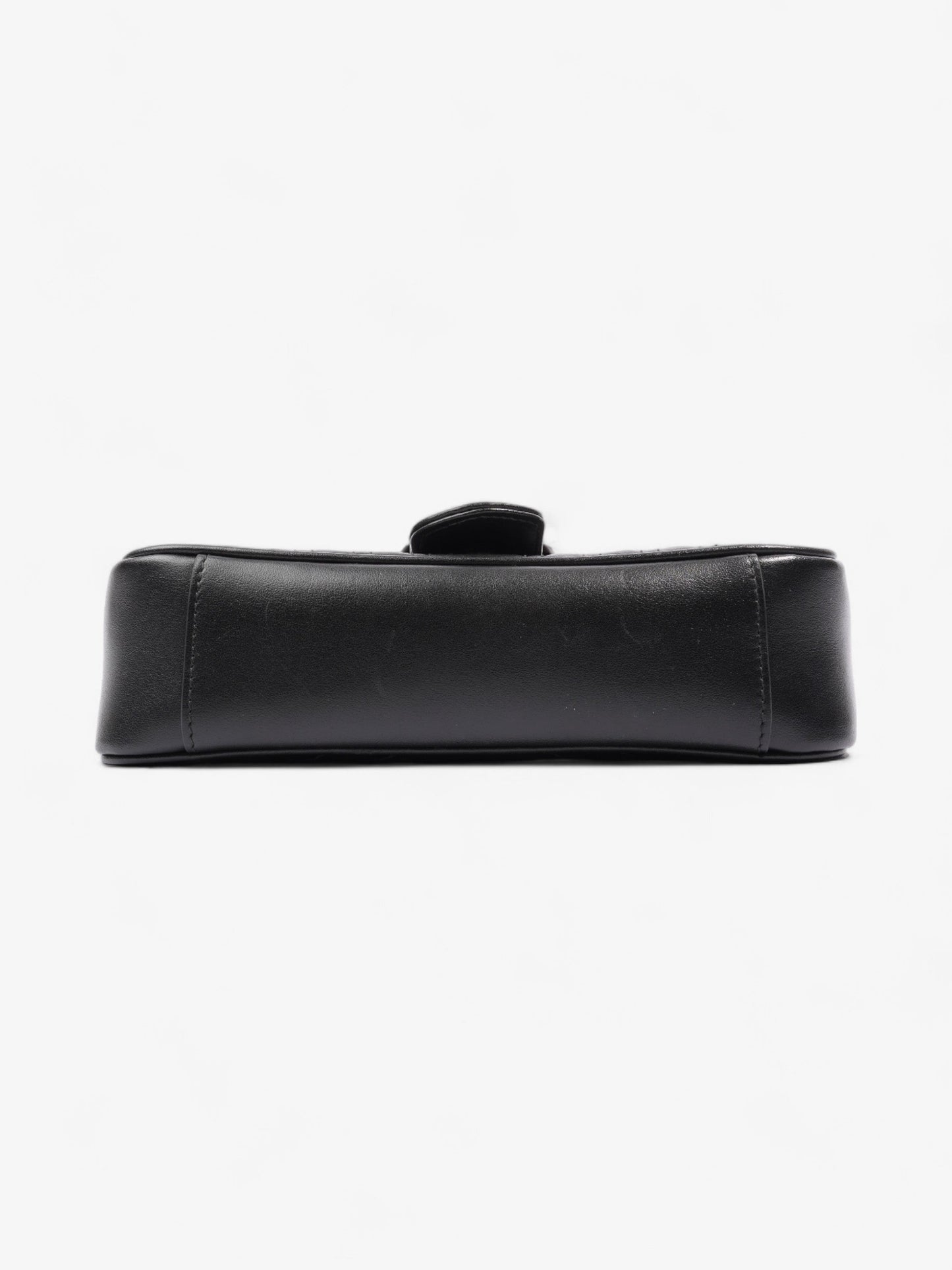 Gucci GG Marmont Black Matelasse Leather Mini