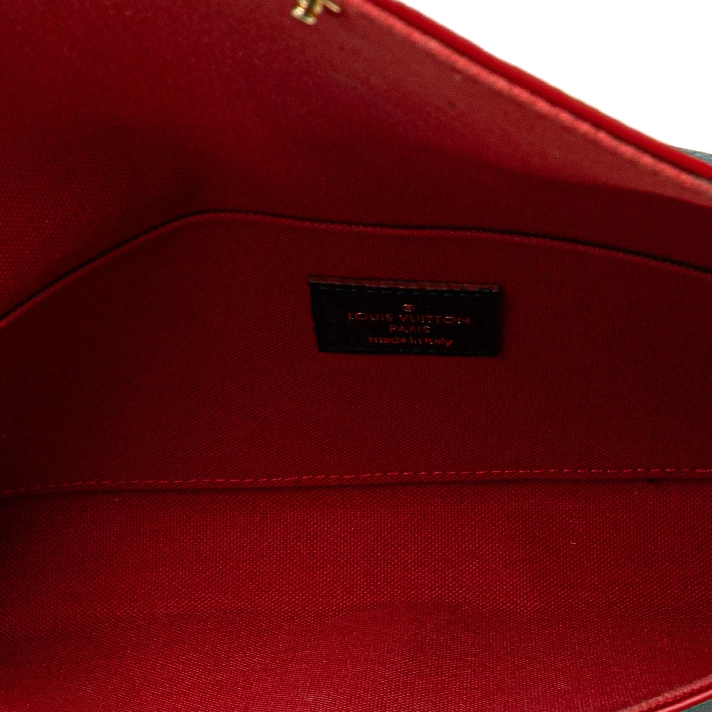 Blue Louis Vuitton Monogram Empreinte Pochette Felicie Crossbody Bag