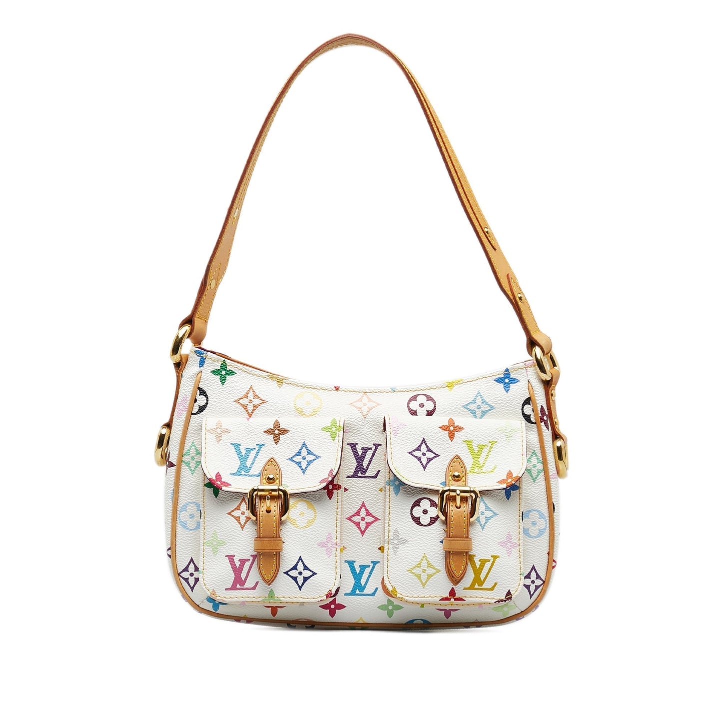 LOUIS VUITTON Monogram Multicolore Lodge PM Shoulder Bag