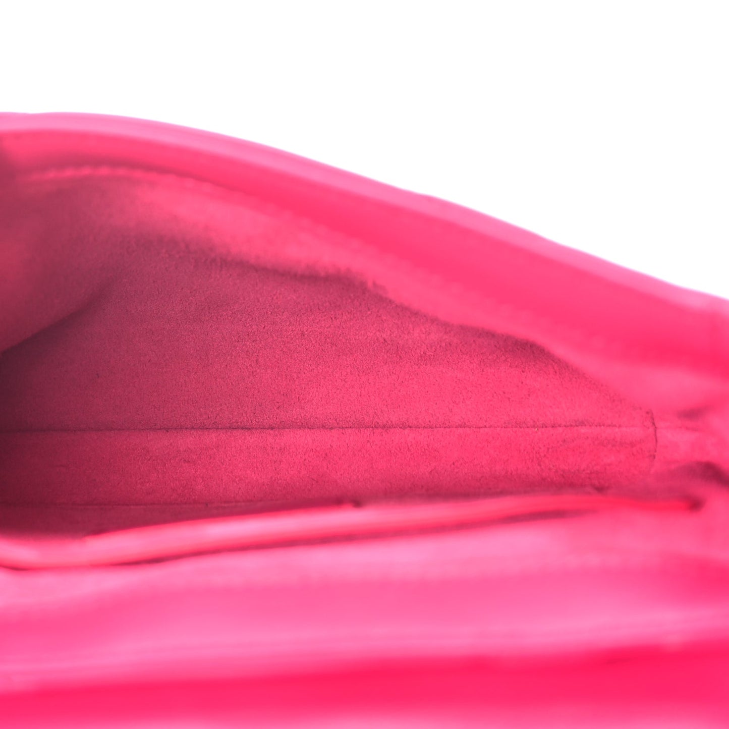 Saint Laurent Lambskin Quilted Le 57 Diamond Shoulder Bag Lipstick Fuschia