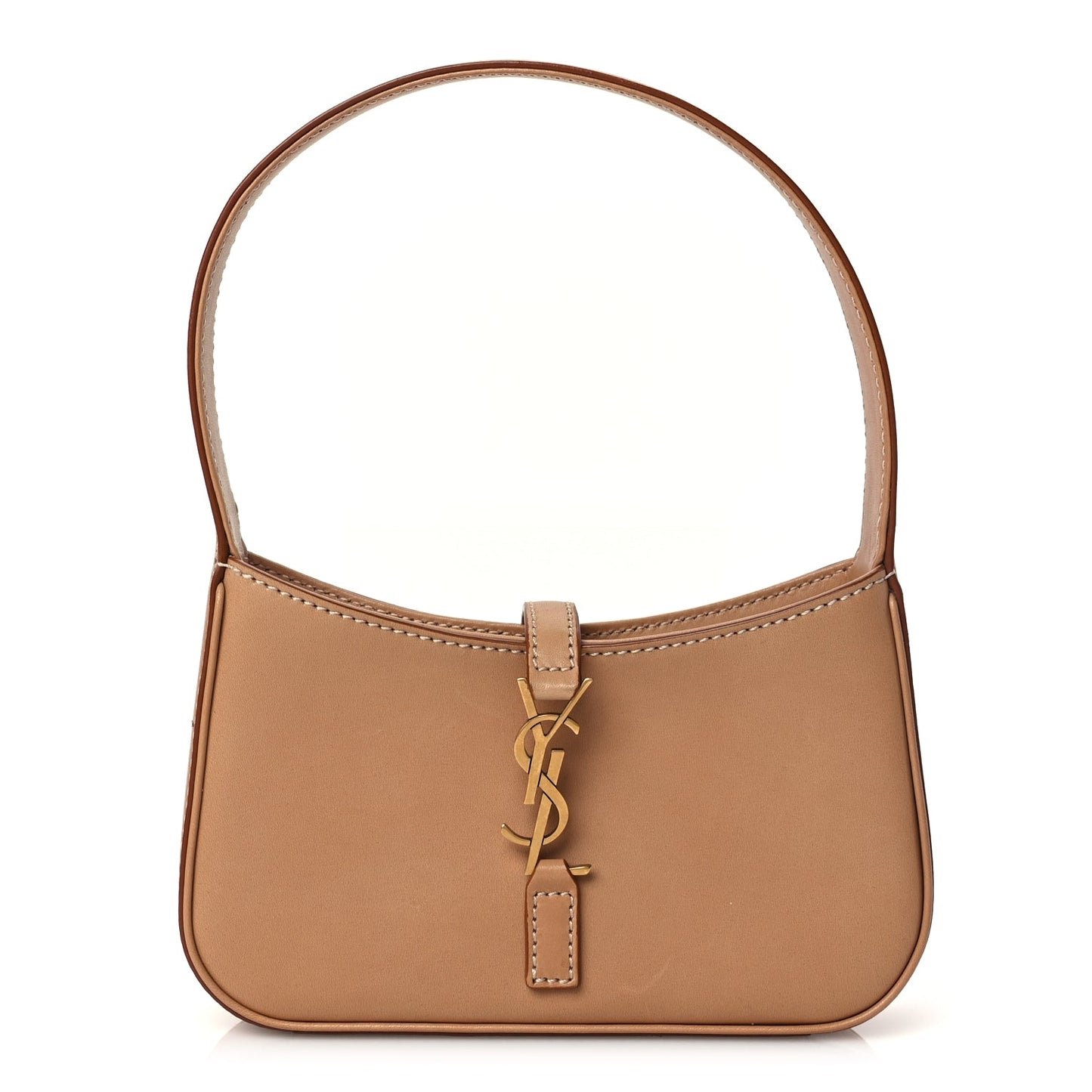 Saint Laurent Smooth Calfskin Mini Le 5 A 7 Hobo